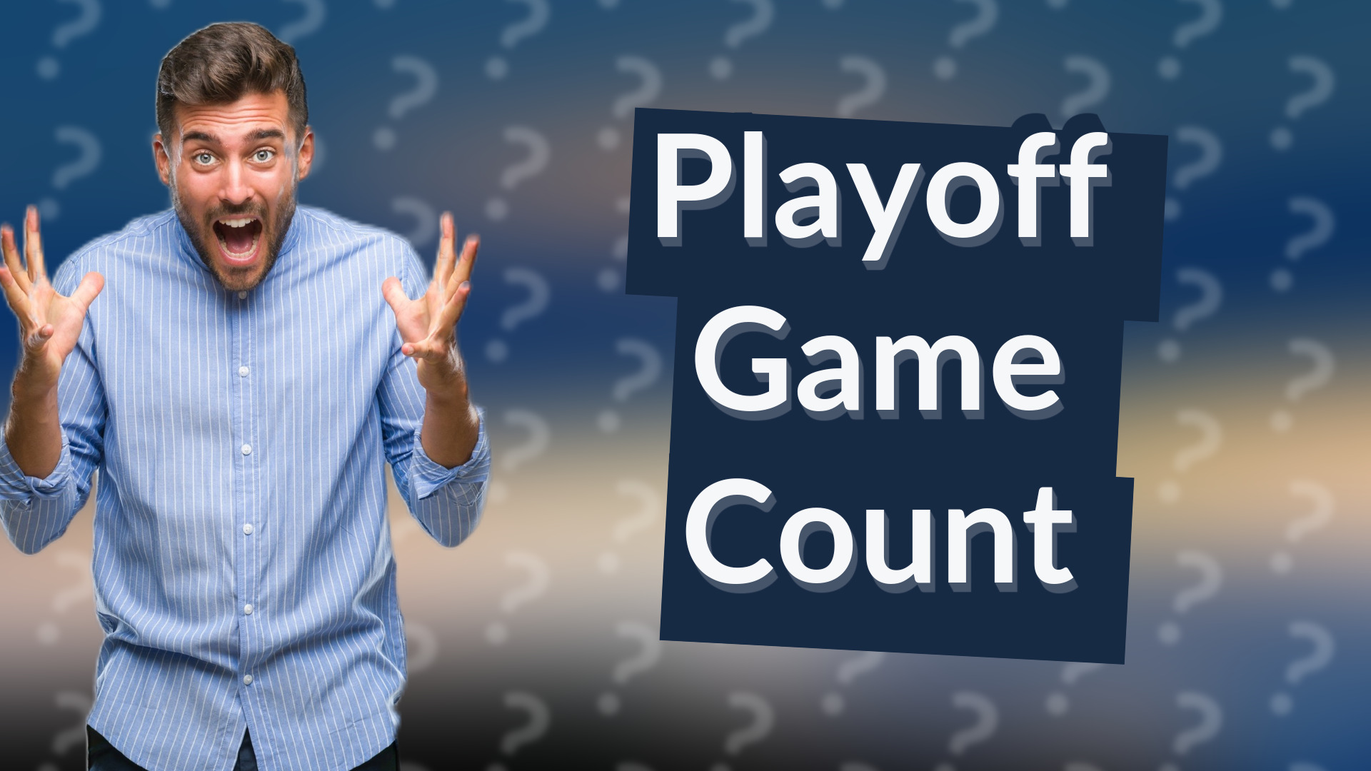 Playoff Game Count