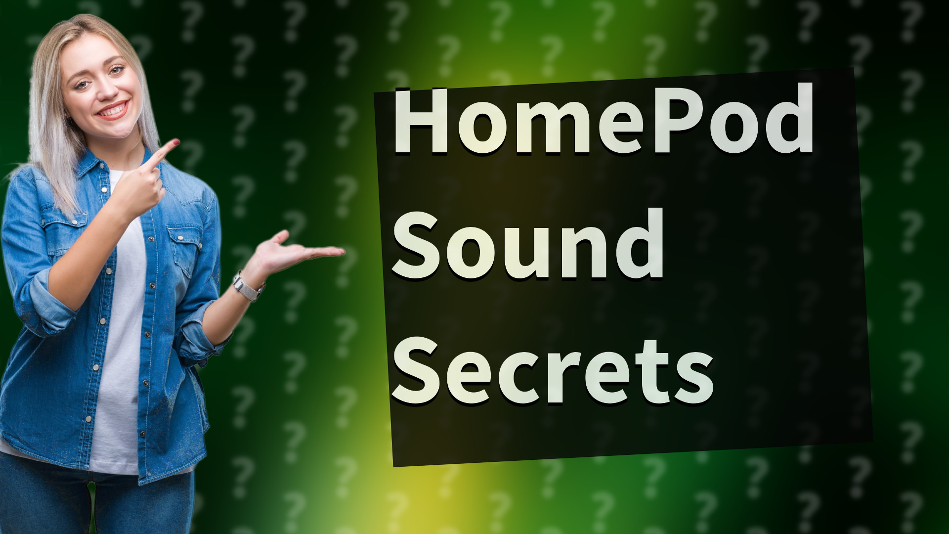 HomePod Sound Secrets