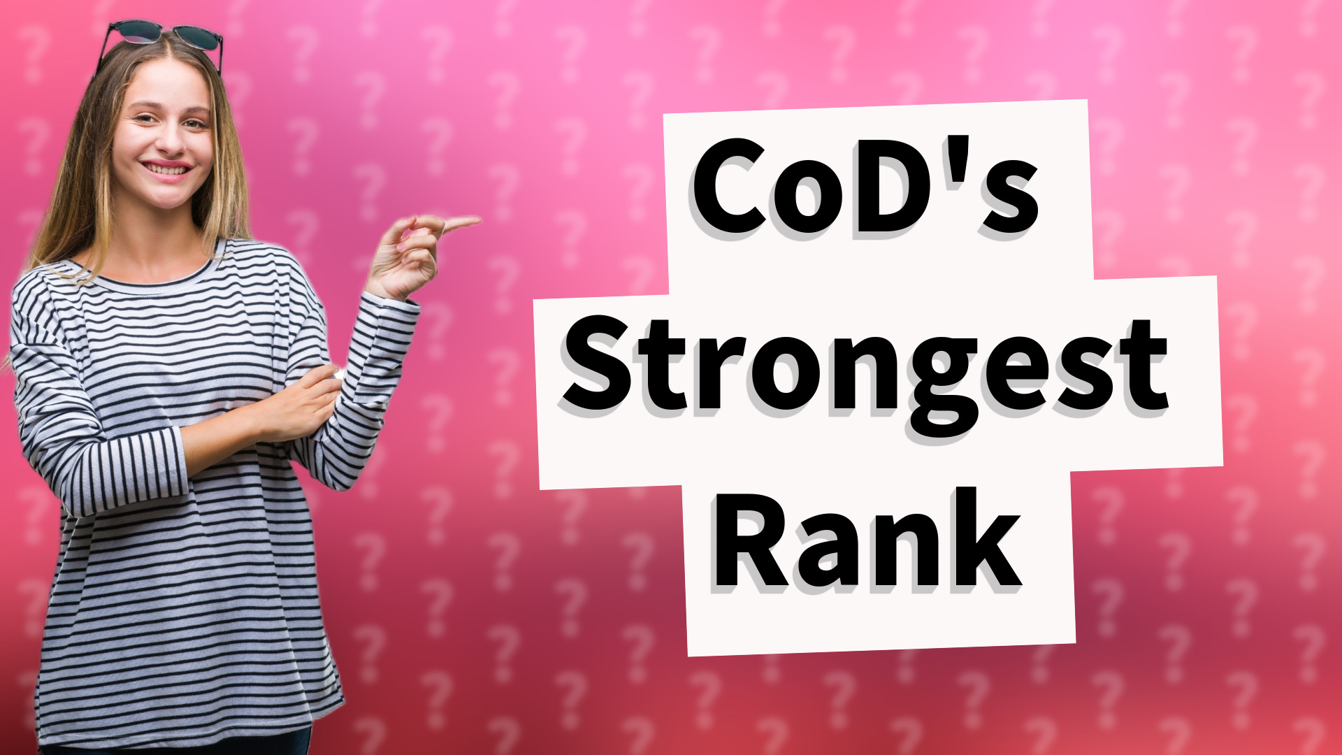 CoD's Strongest Rank