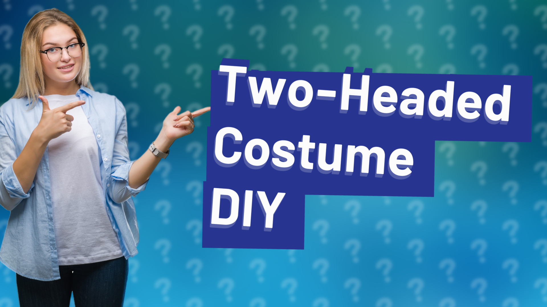 Two-Headed Costume DIY