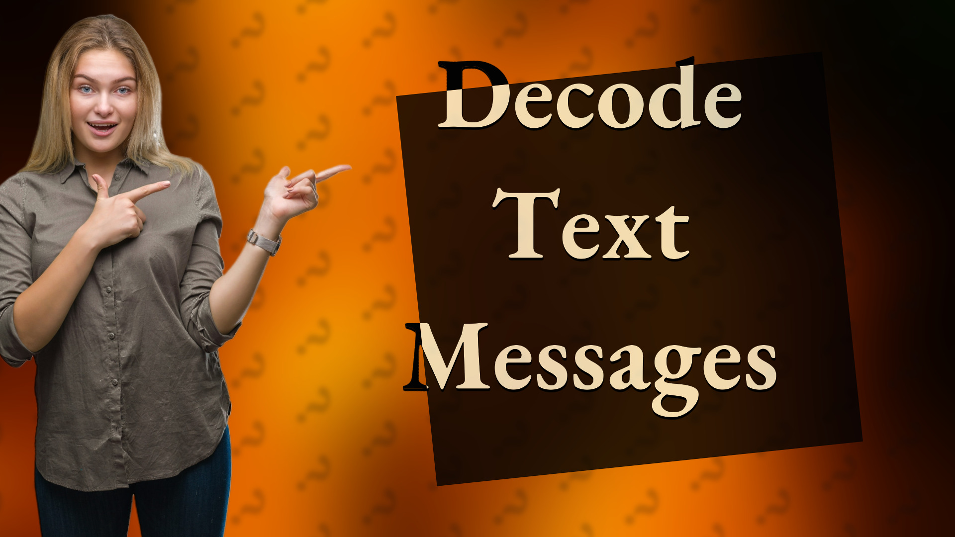 Decode Text Messages