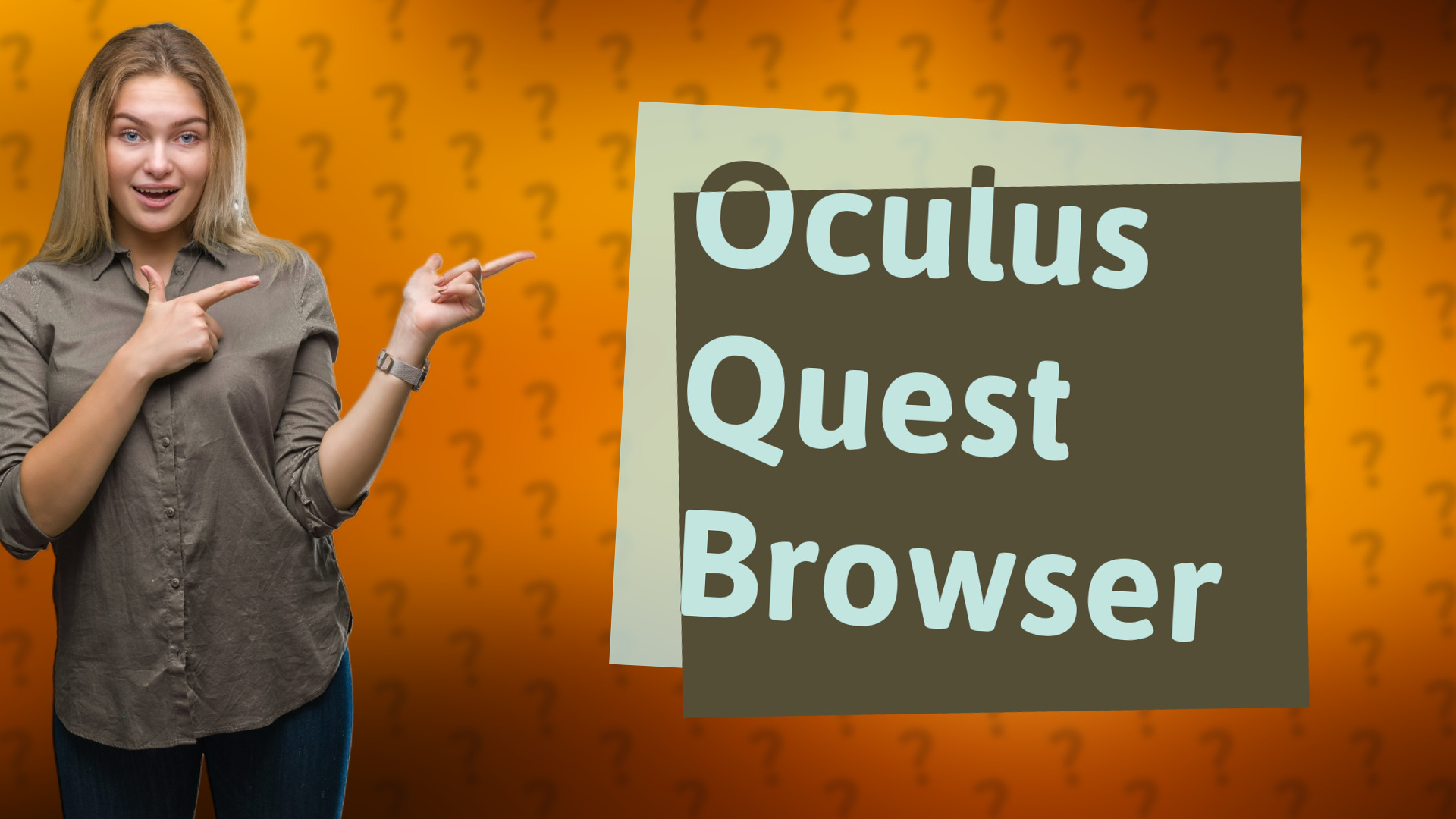 Oculus Quest Browser