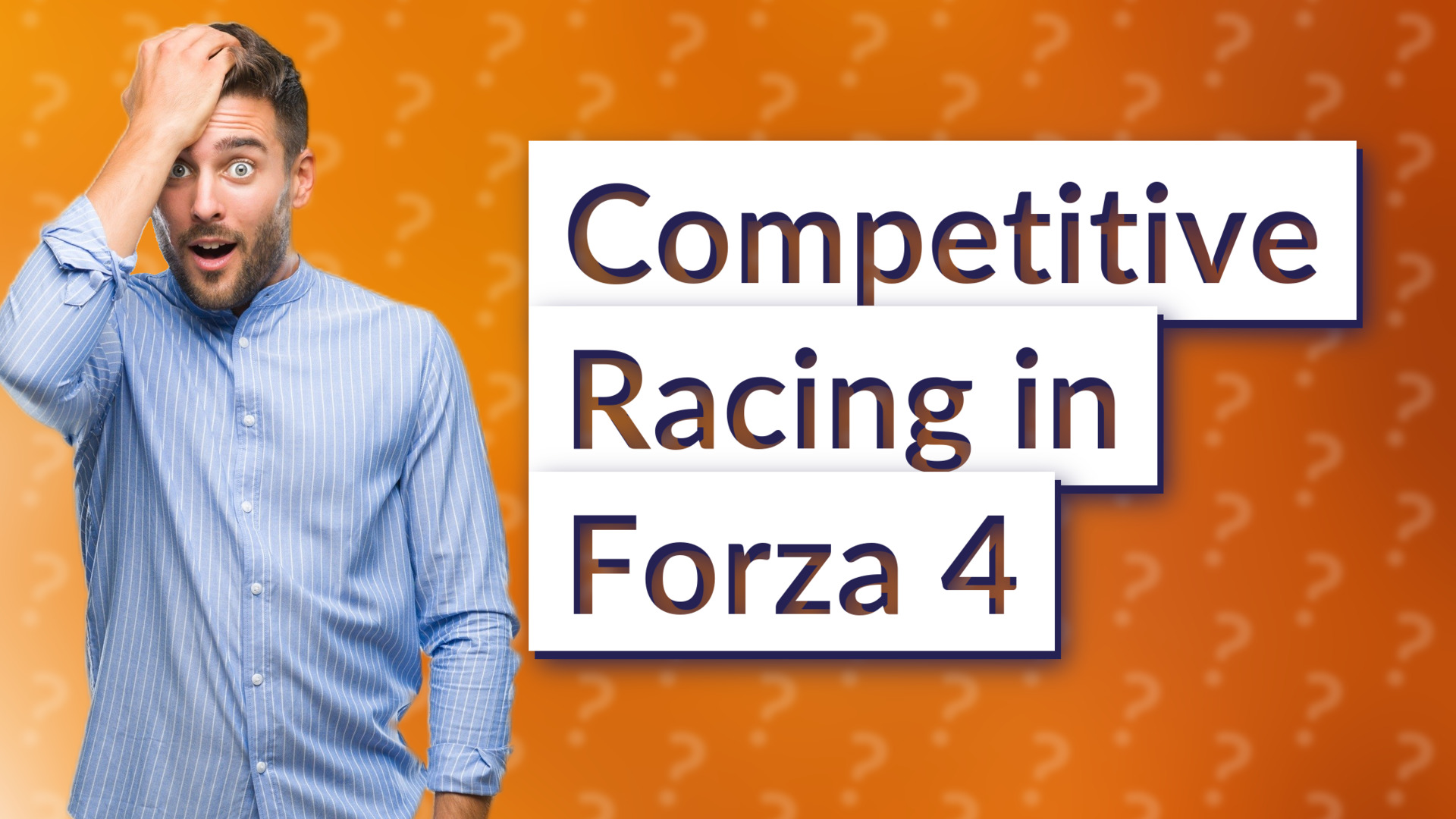 Competitive Racing in Forza 4