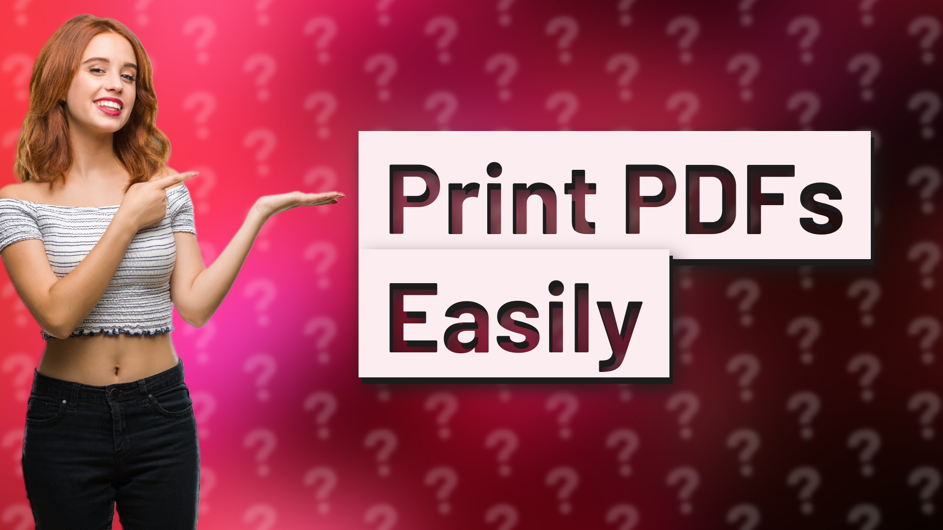 Print PDFs Easily