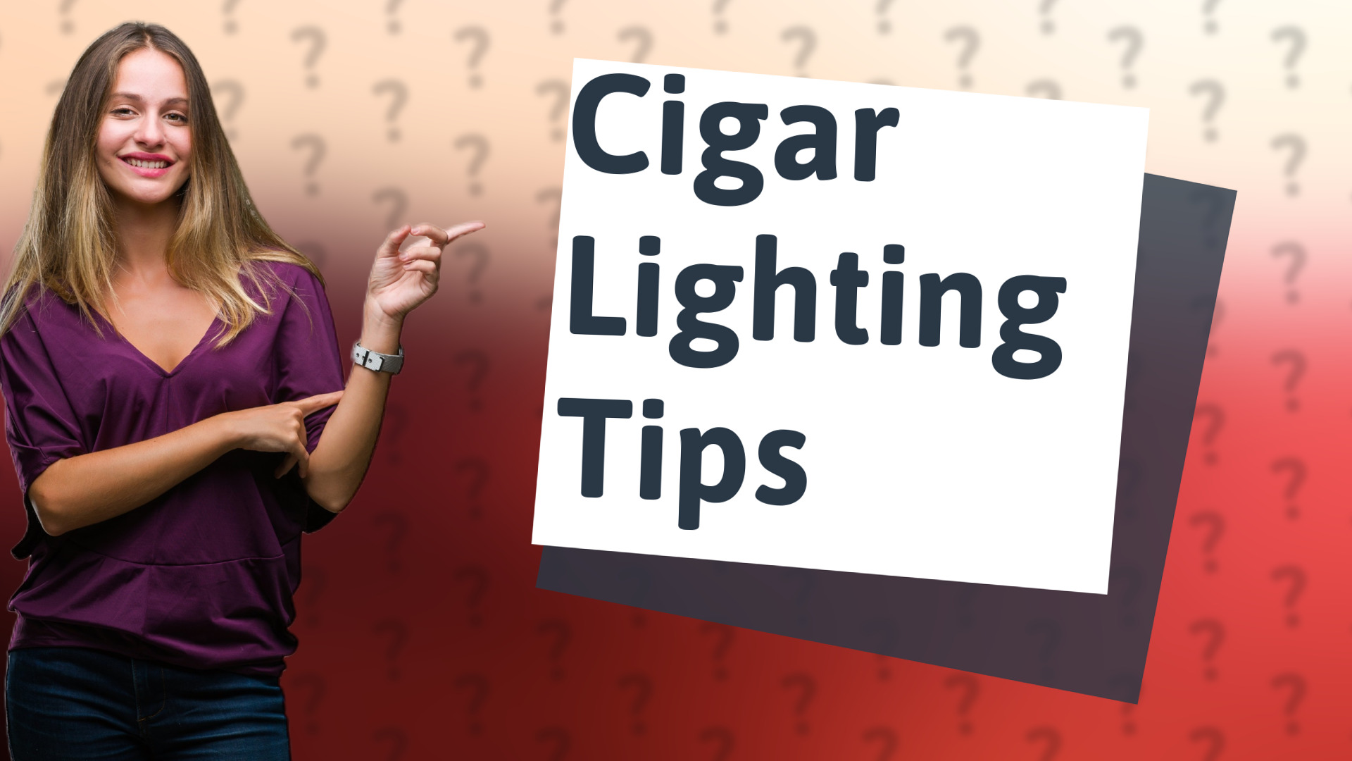 Cigar Lighting Tips