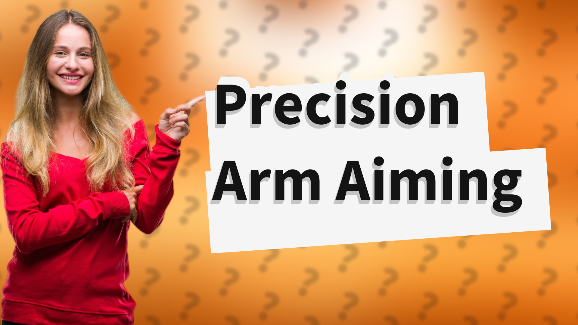 Precision Arm Aiming