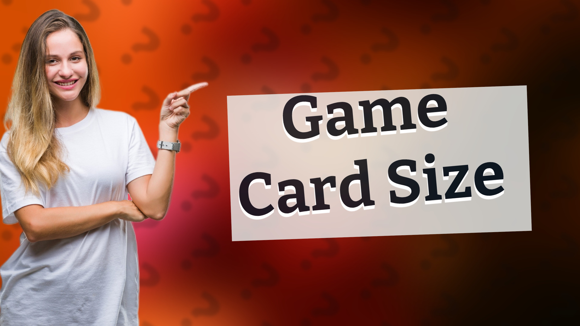 Game Card Size