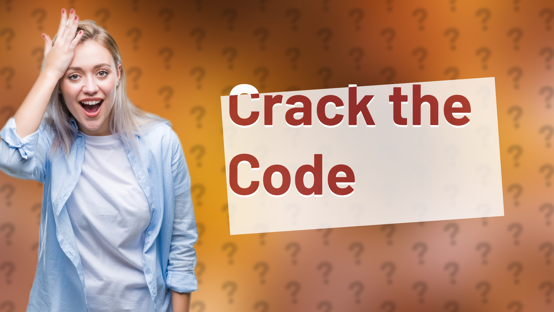 Crack the Code