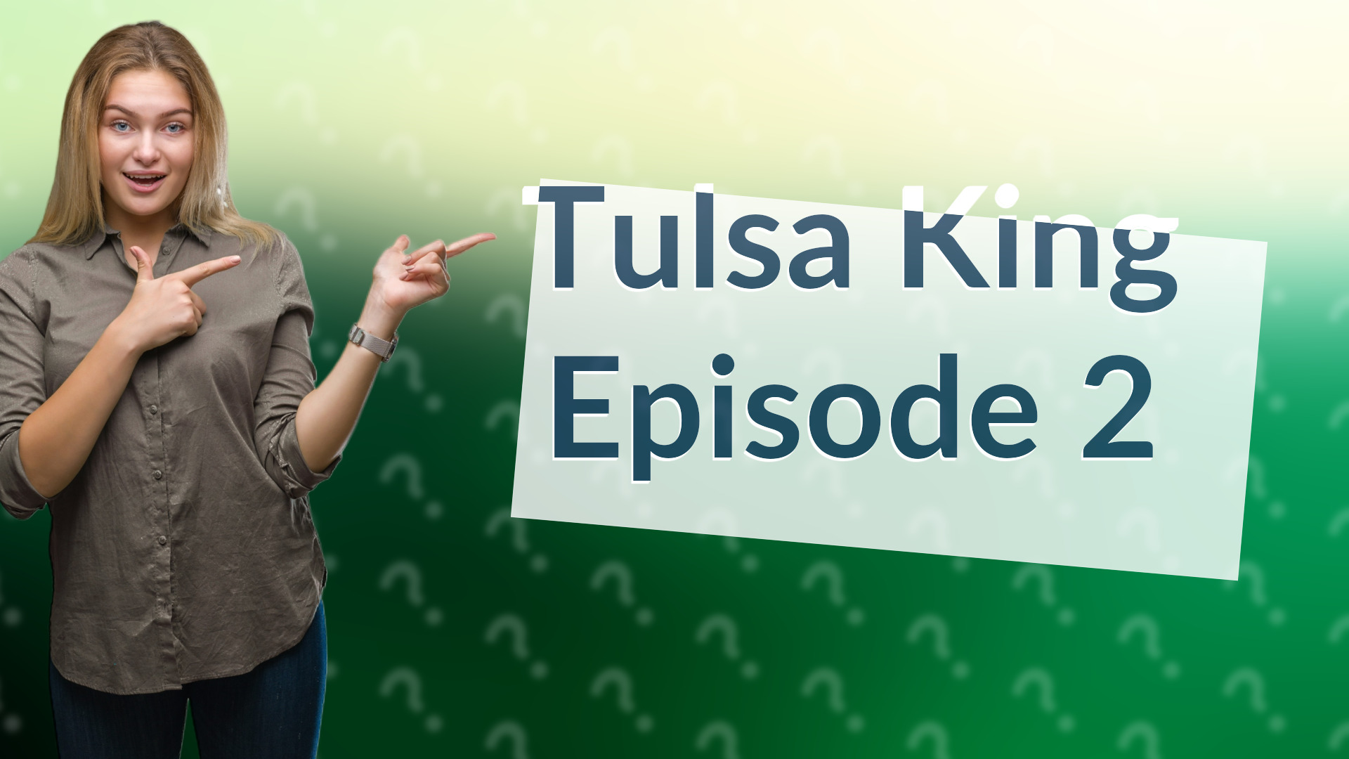 Tulsa King Episode 2