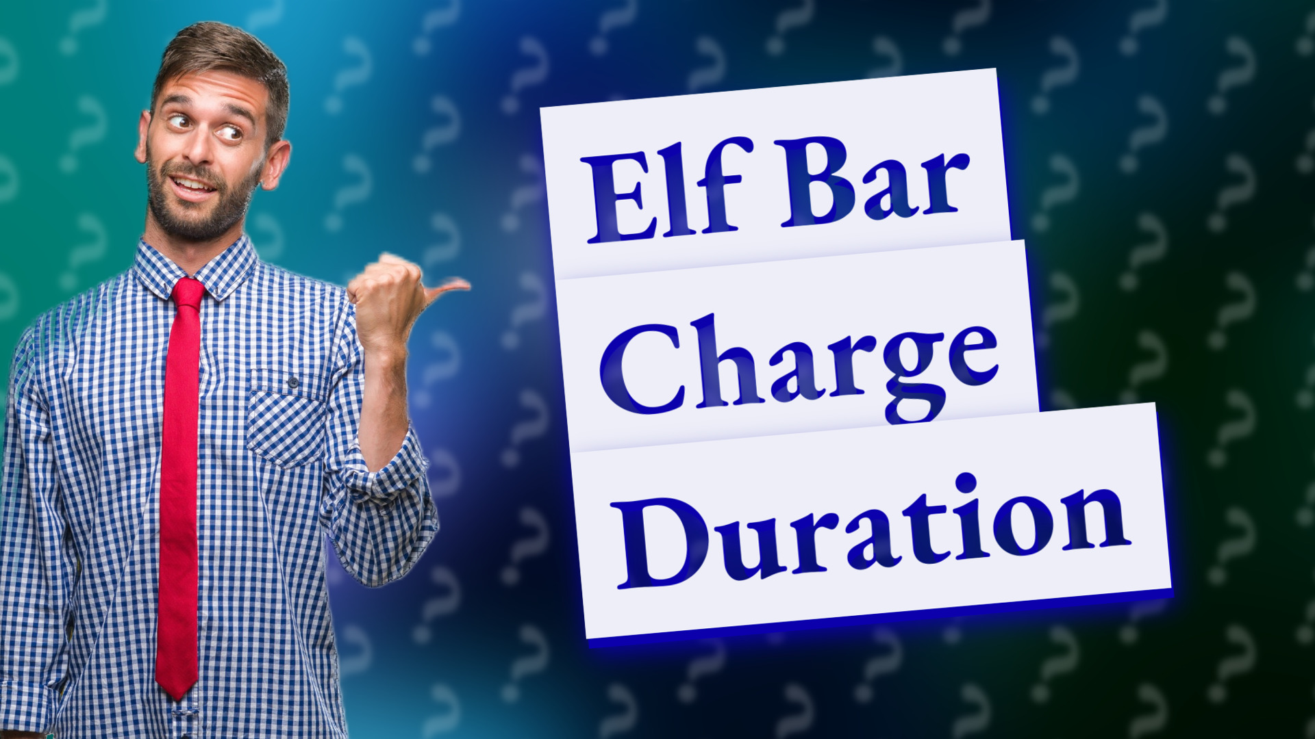 Elf Bar Charge Duration