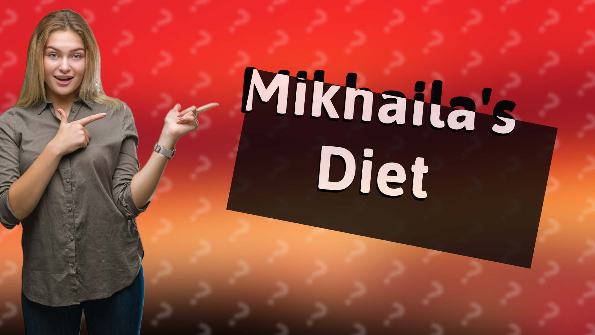 Mikhaila's Diet