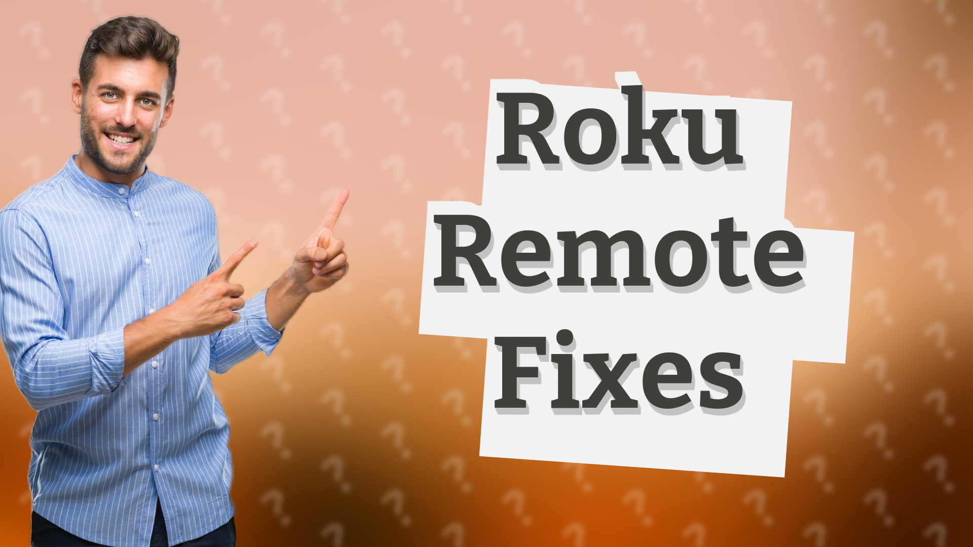 Roku Remote Fixes