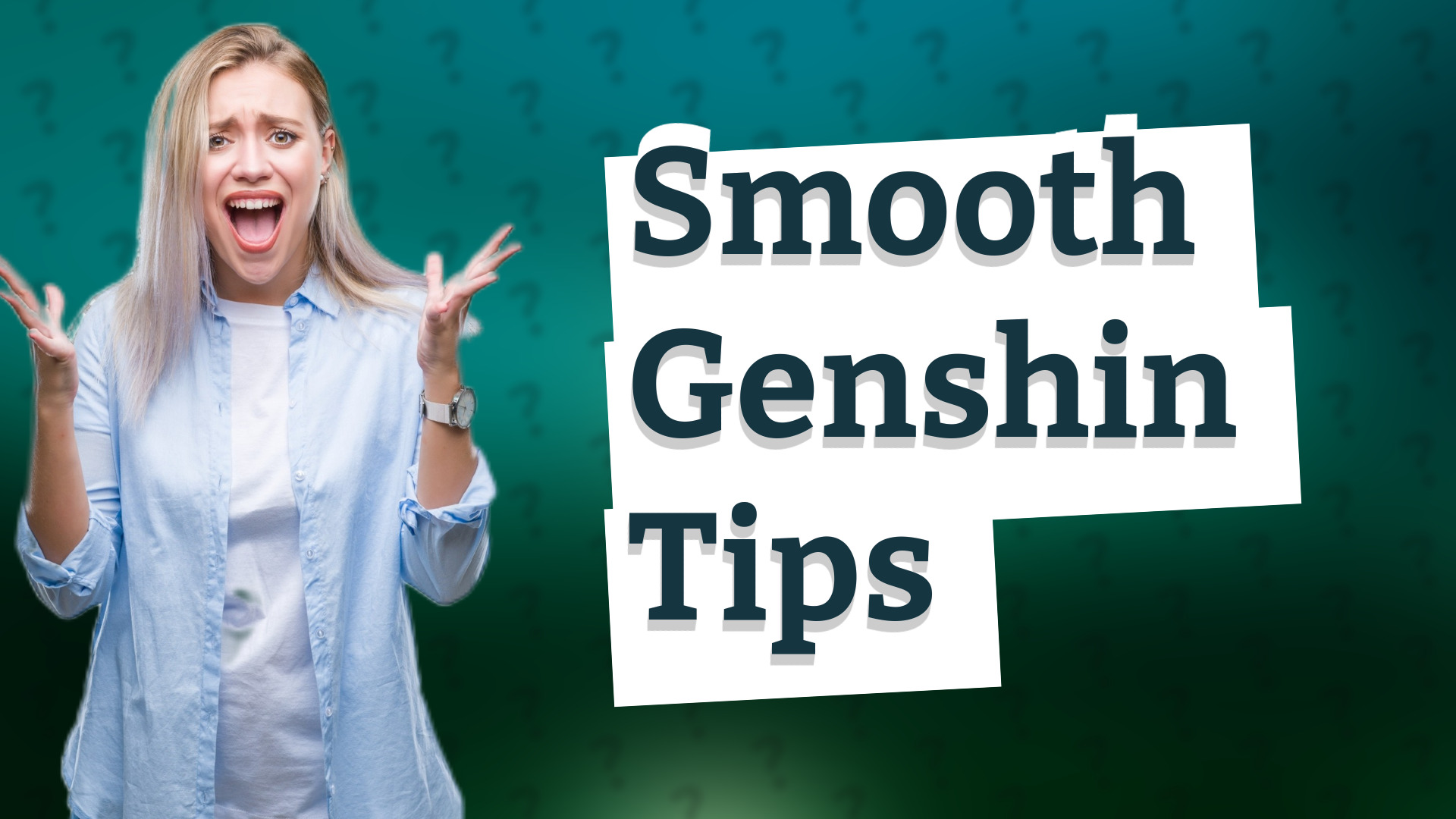 Smooth Genshin Tips