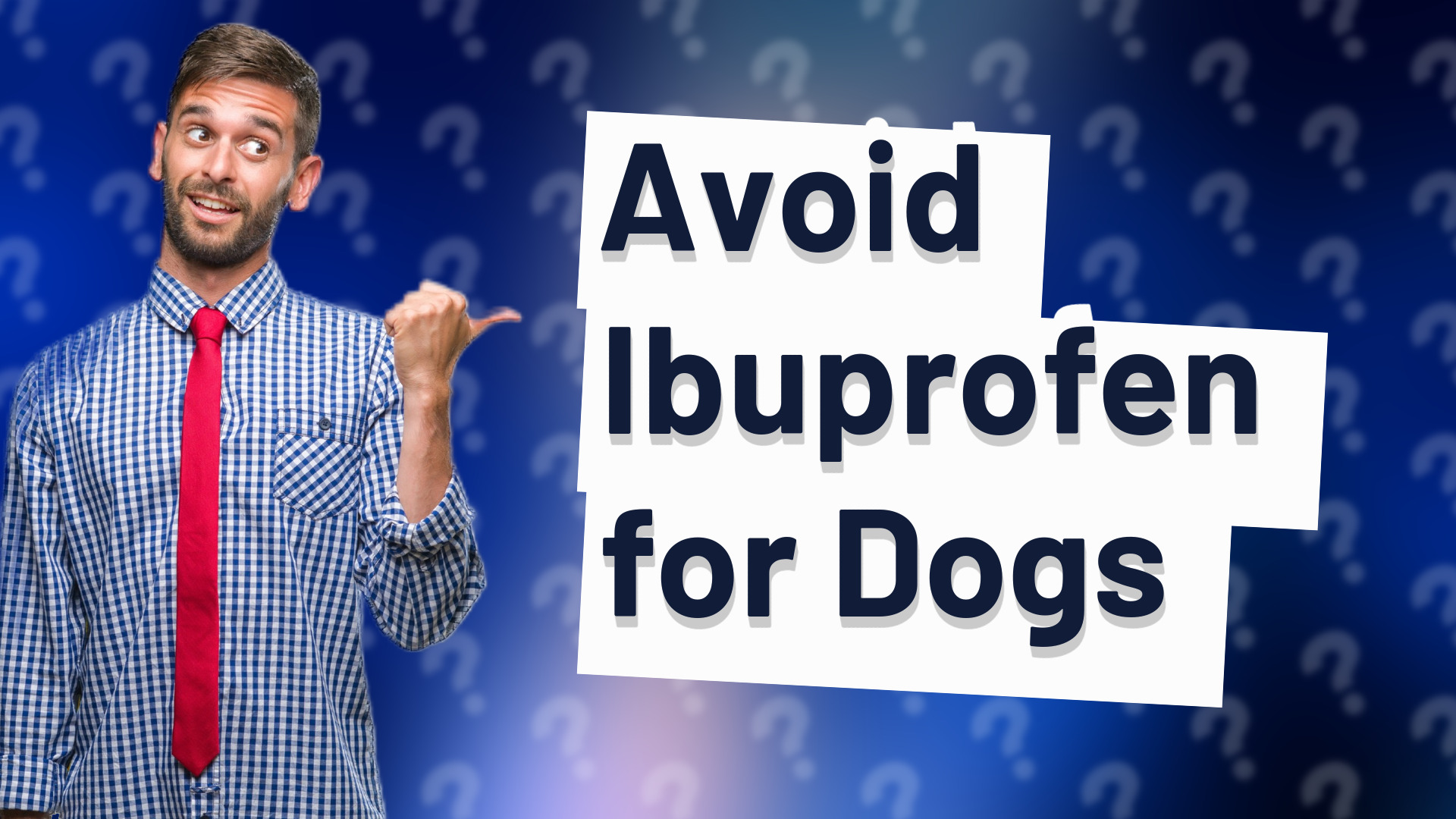 Avoid Ibuprofen for Dogs
