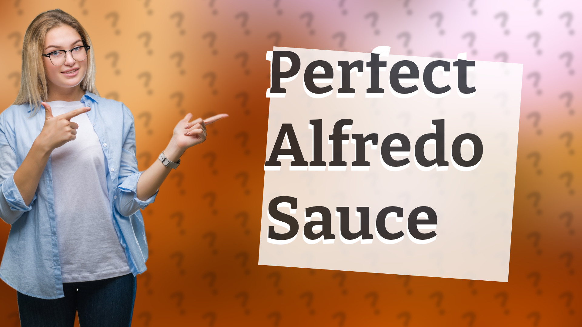 Perfect Alfredo Sauce
