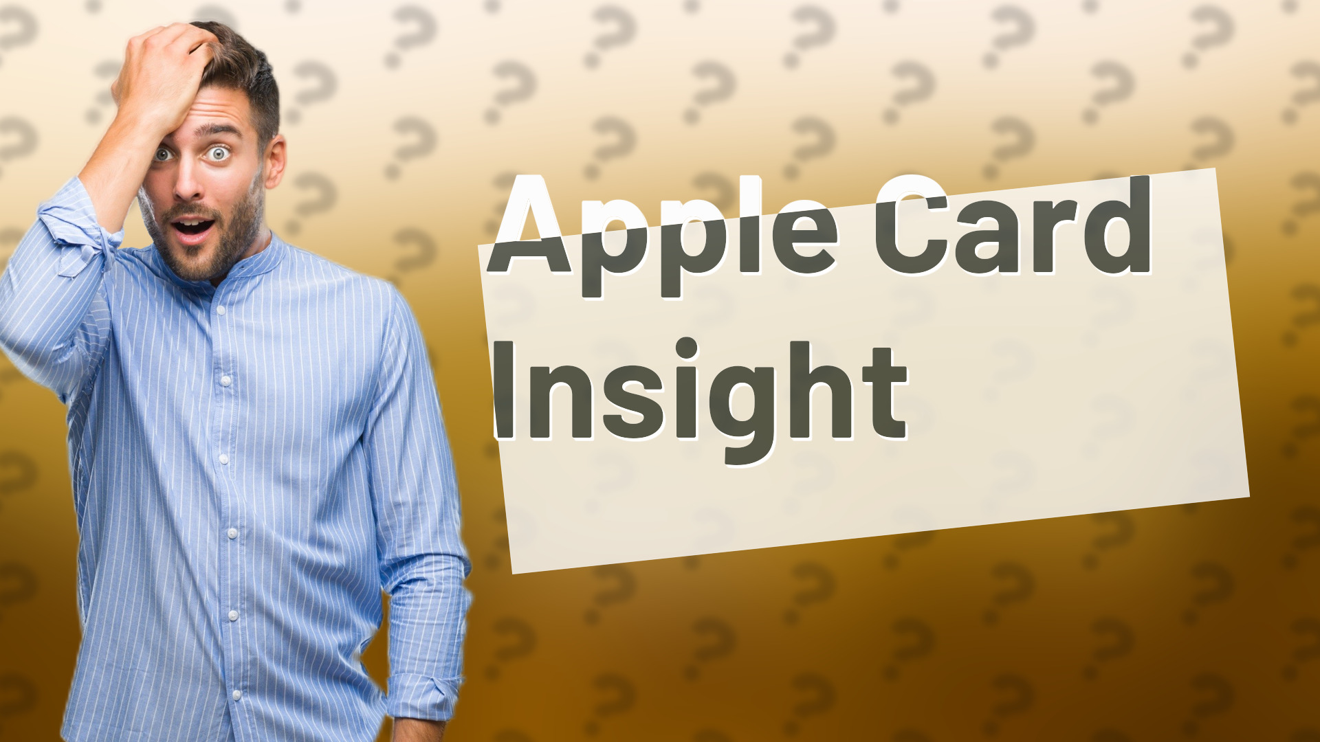 Apple Card Insight