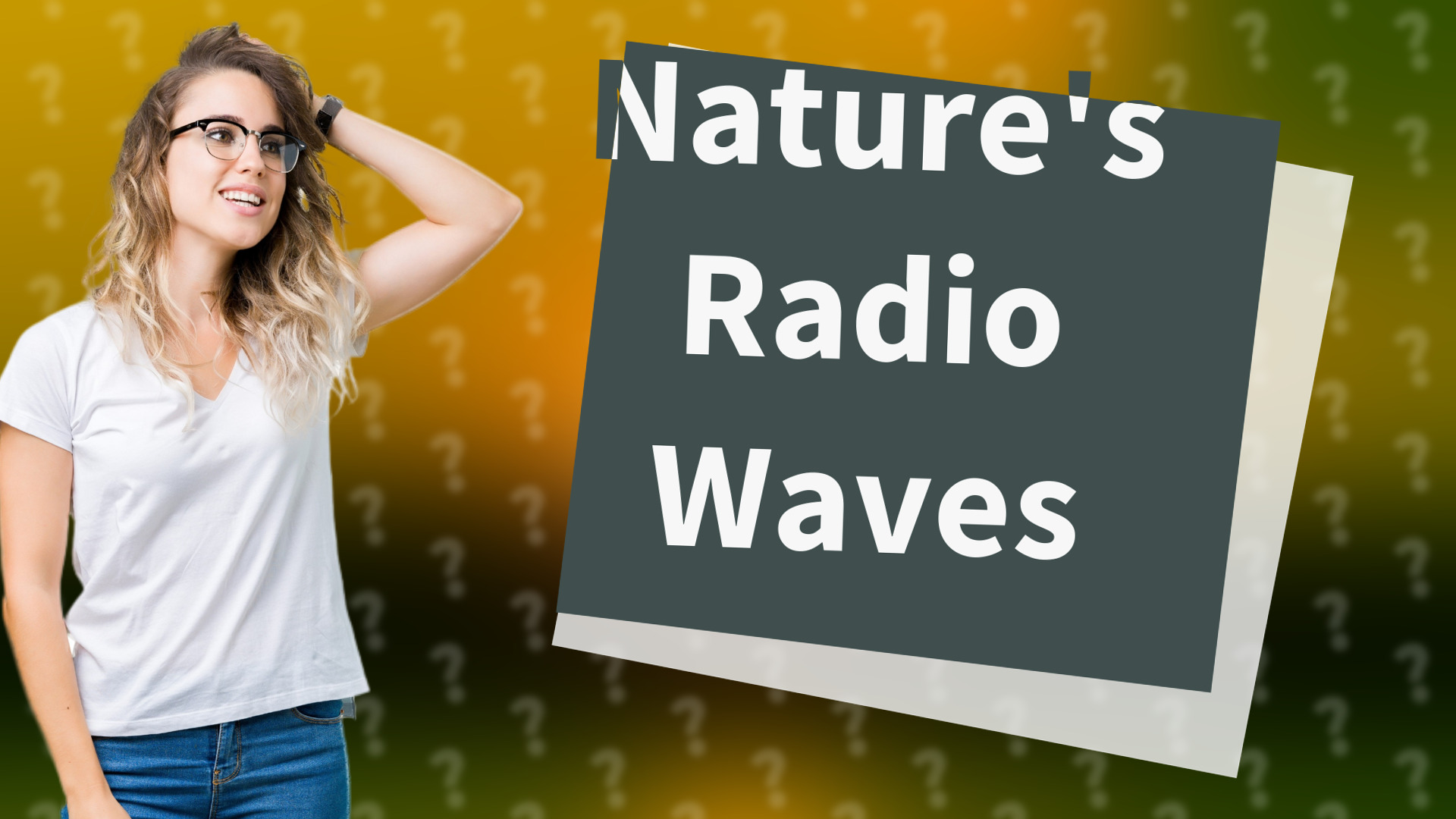 Nature's Radio Waves