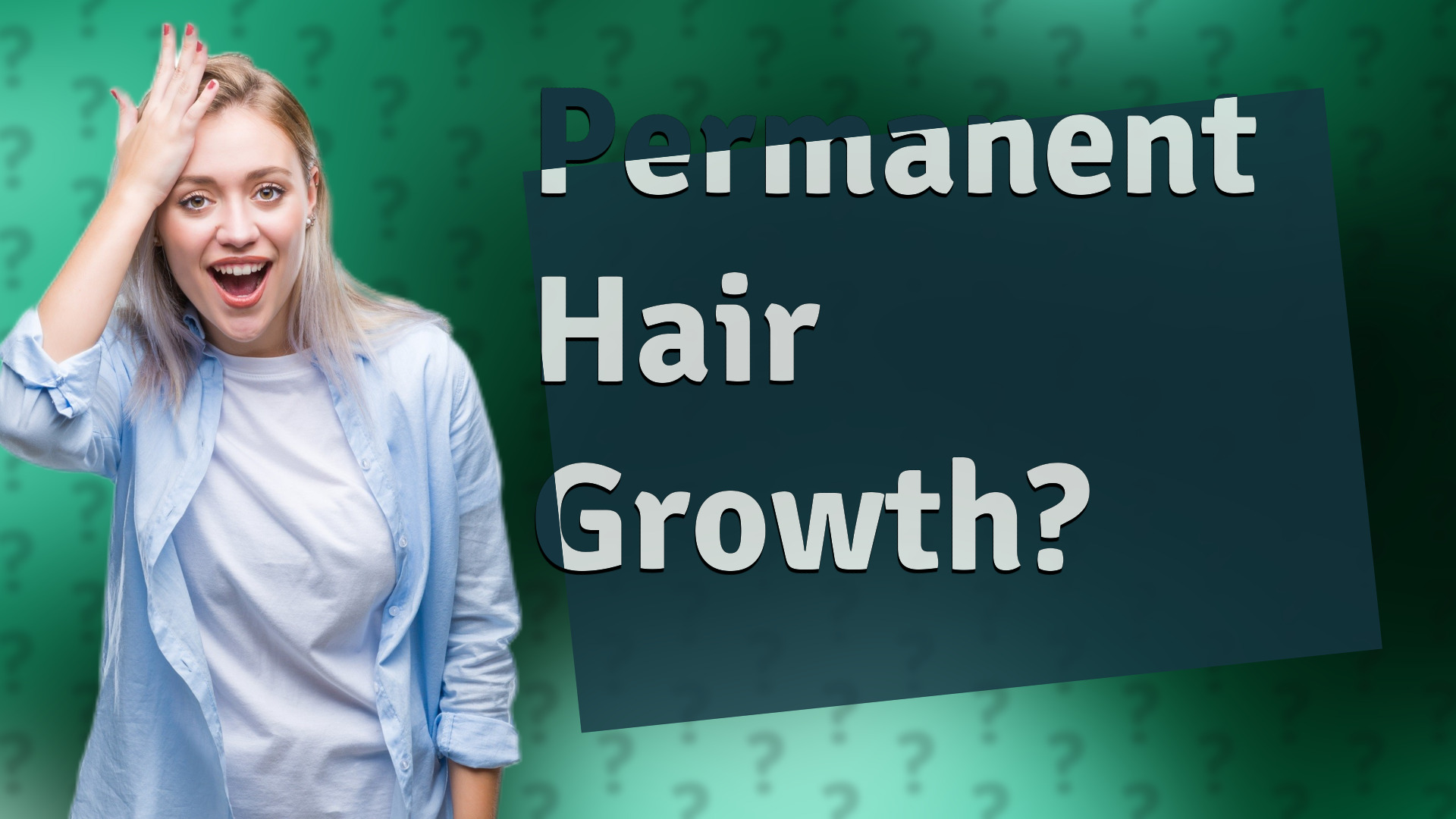 Permanent Hair Growth?