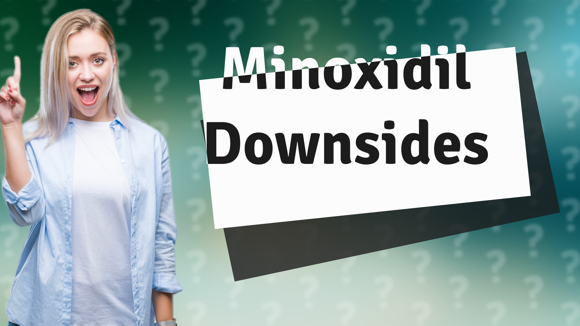 Minoxidil Downsides