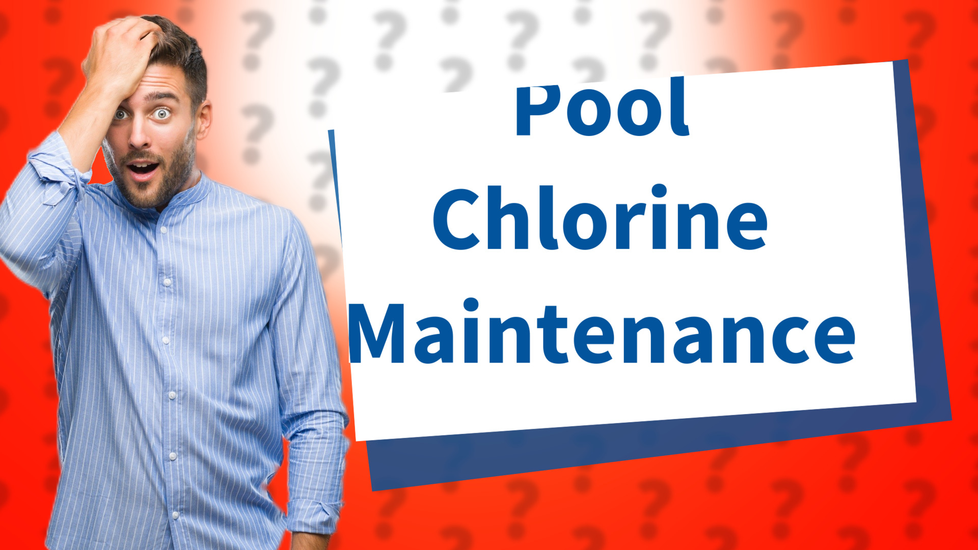 Pool Chlorine Maintenance