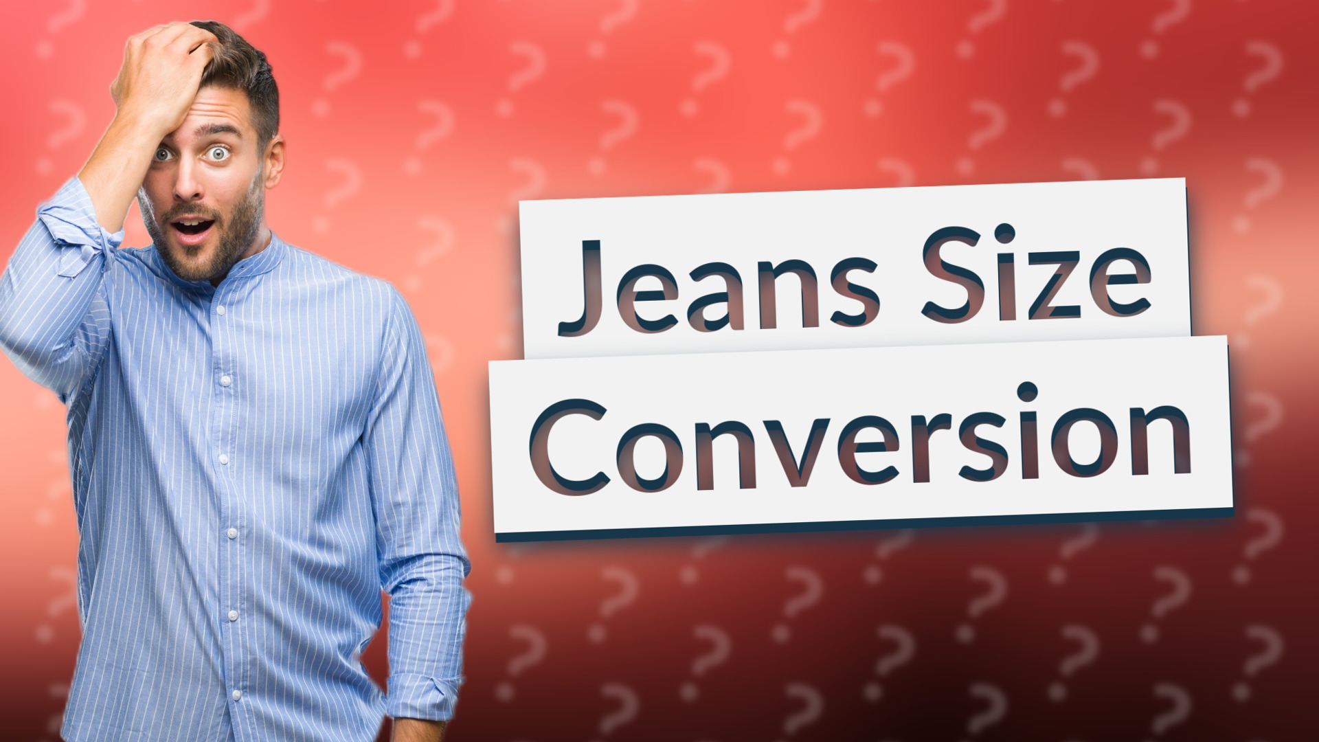 Jeans Size Conversion