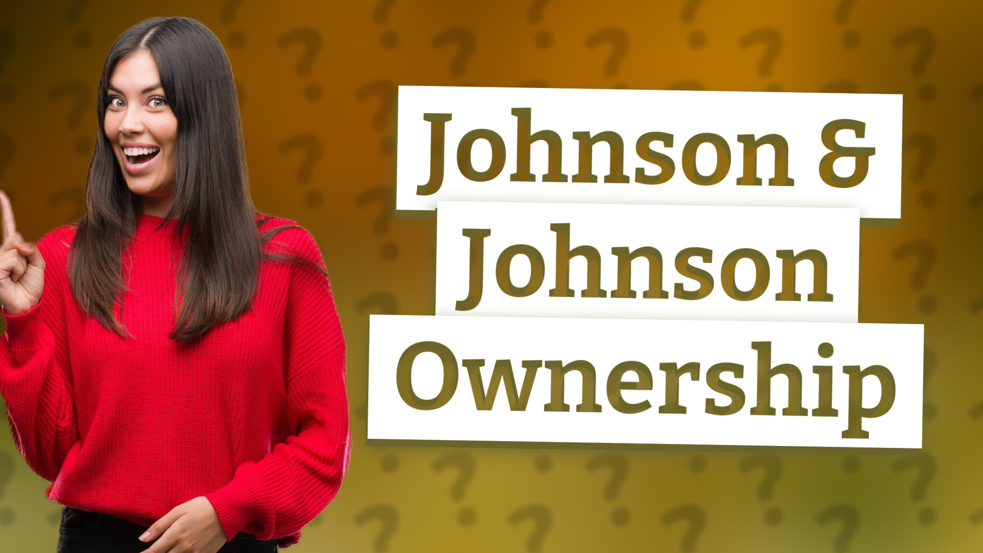 Johnson & Johnson Ownership