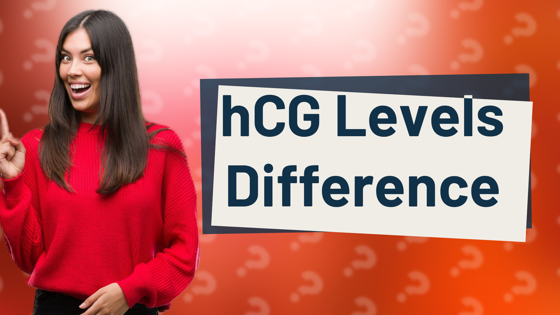 hCG Levels Difference