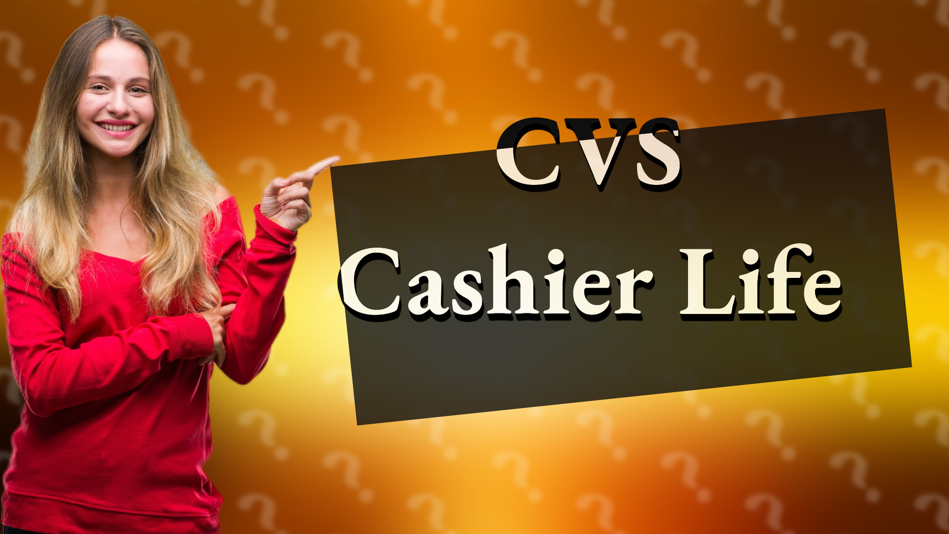 CVS Cashier Life