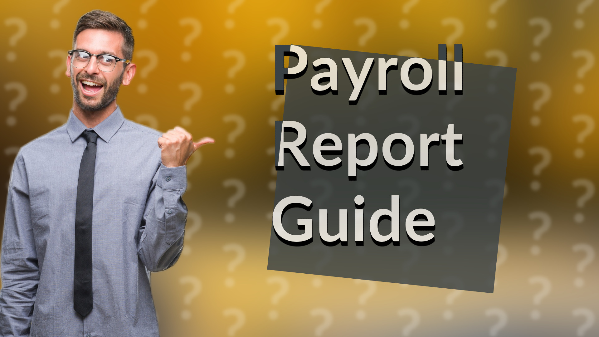 Payroll Report Guide
