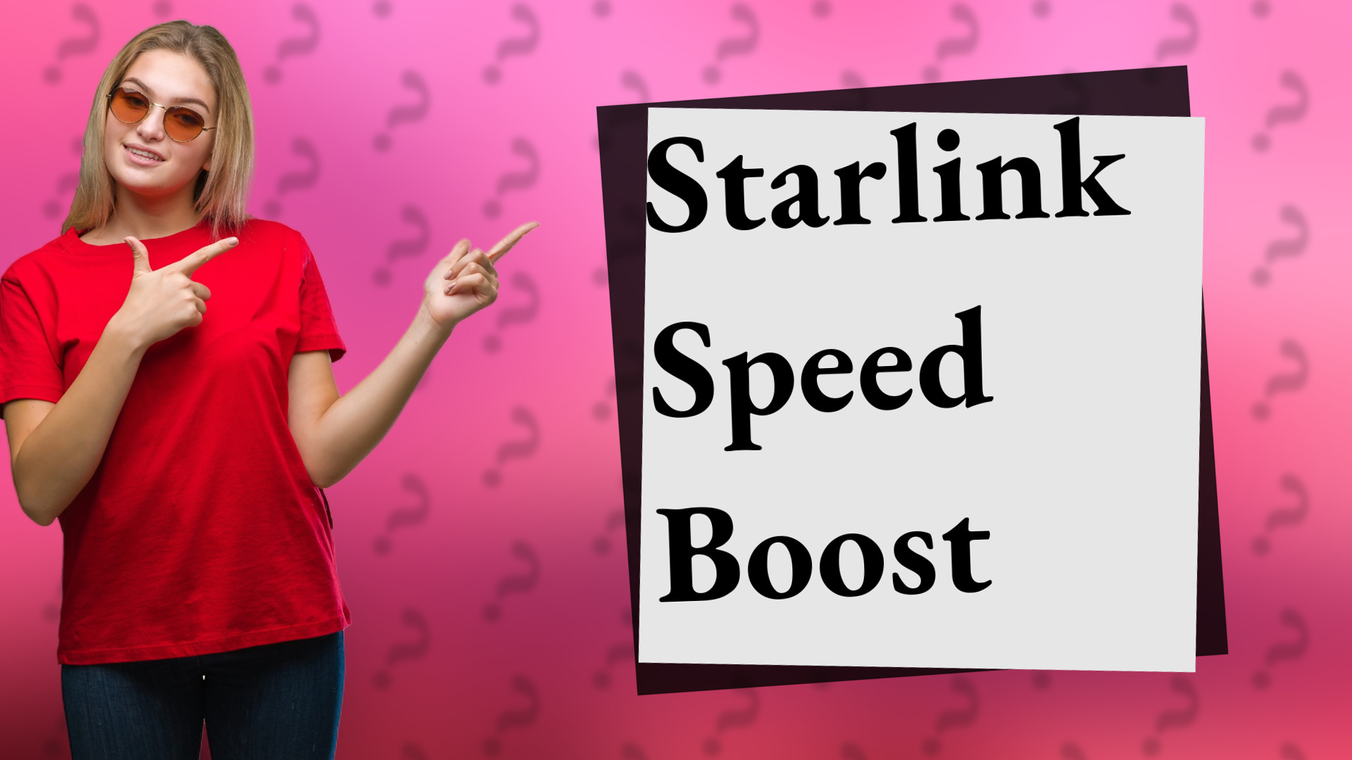 Starlink Speed Boost
