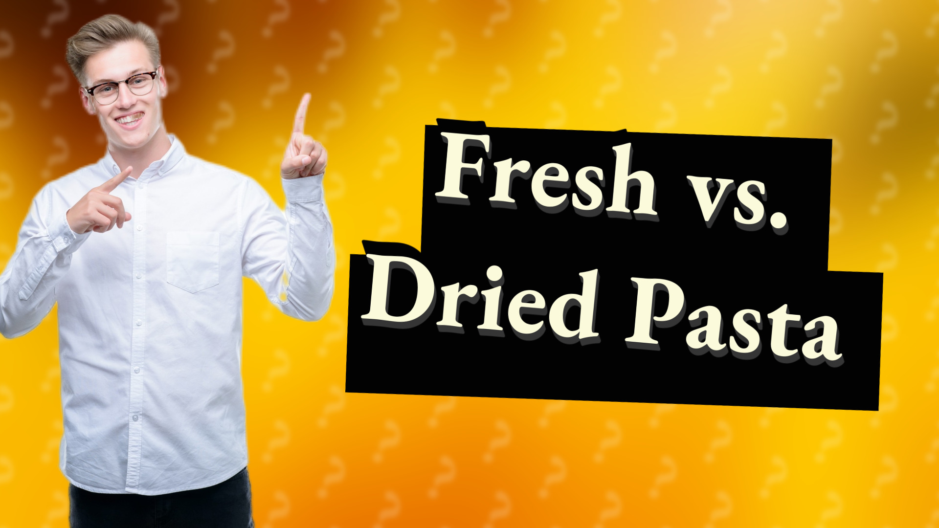 Fresh vs. Dried Pasta