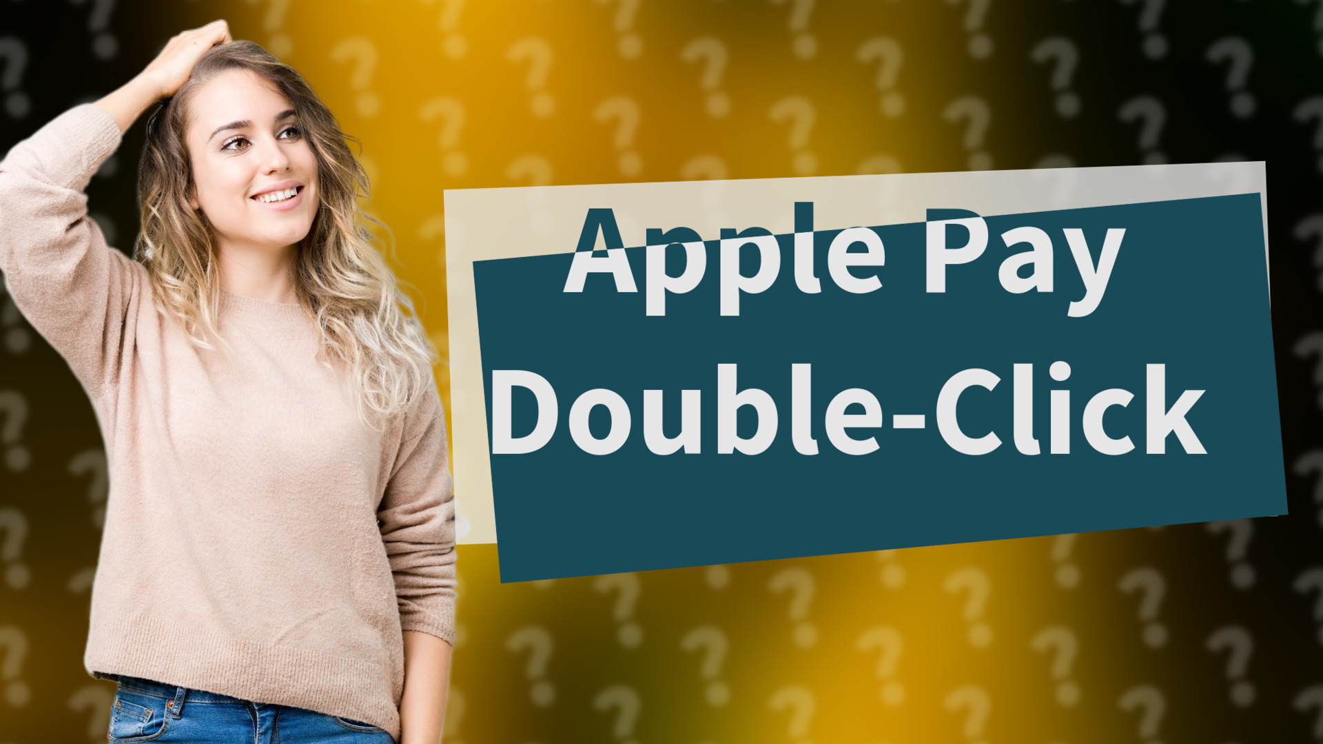 Apple Pay Double-Click