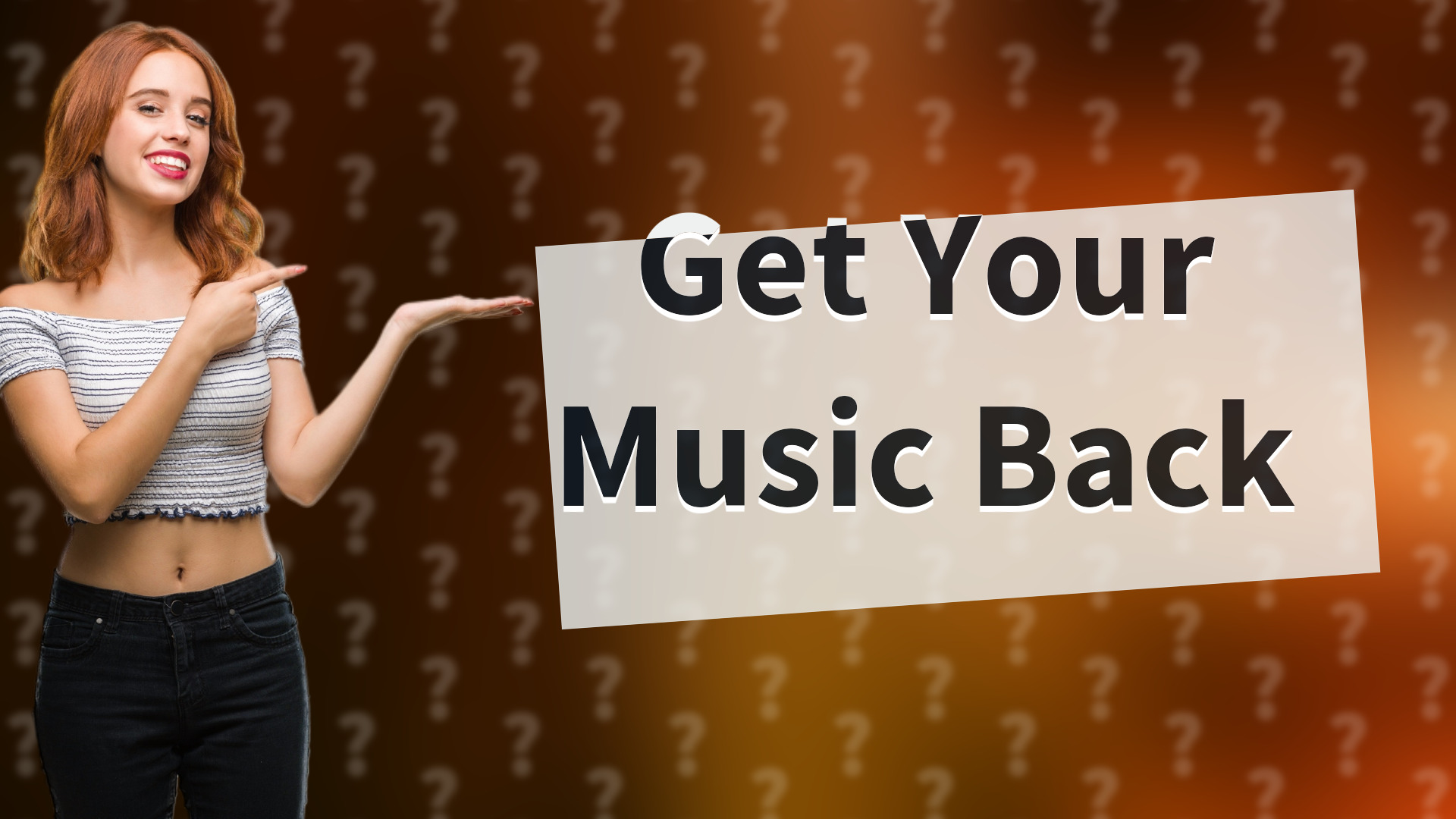 Get Your Music Back