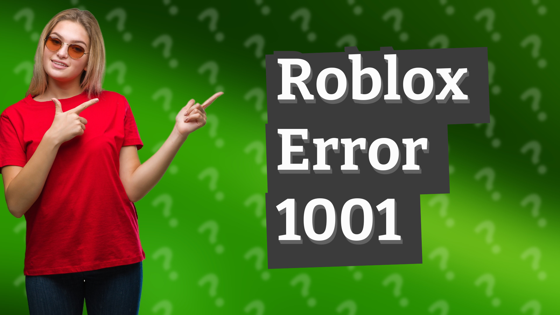 Roblox Error 1001