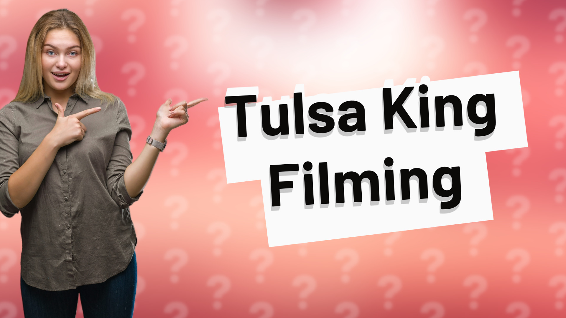Tulsa King Filming