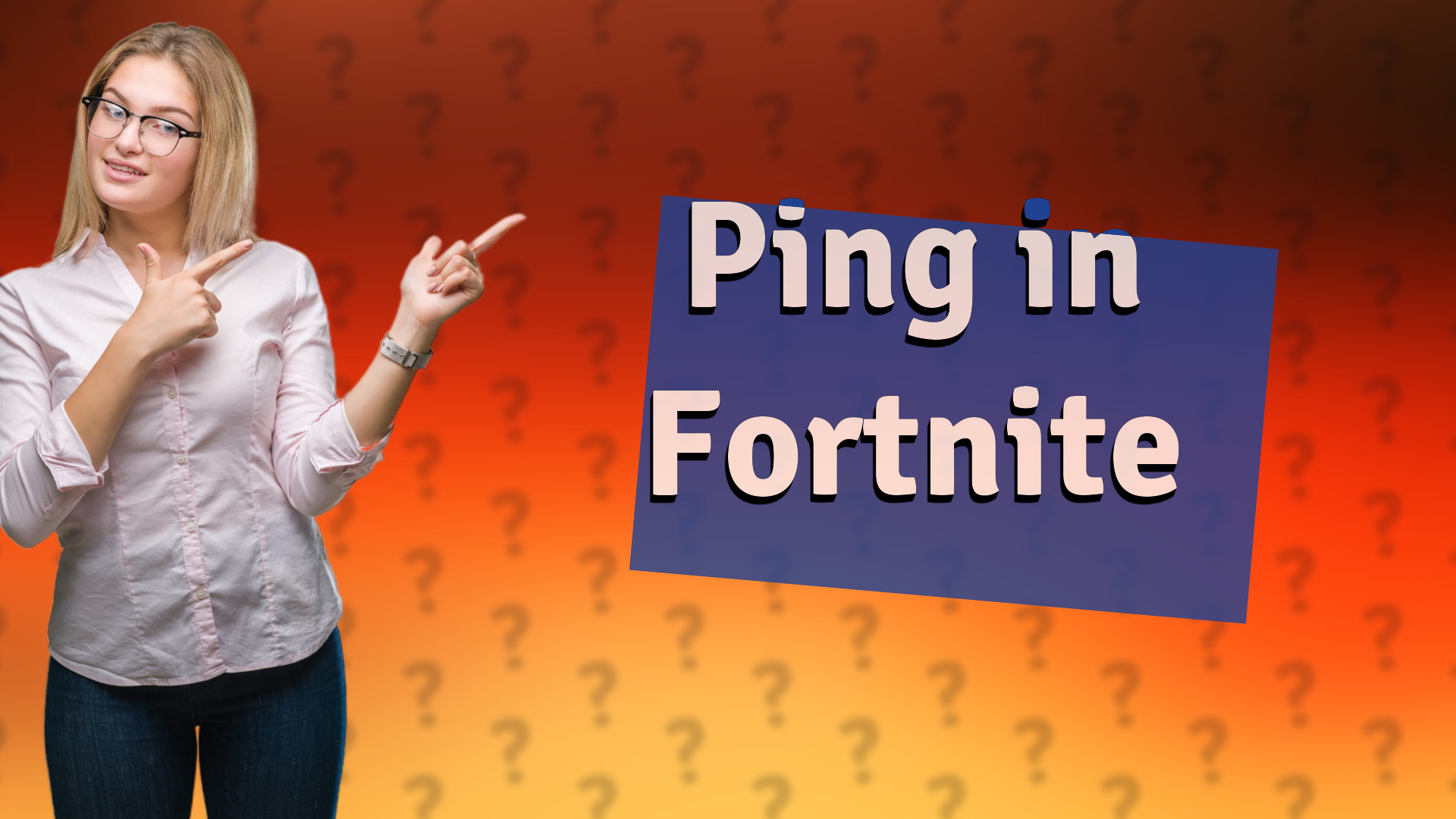 Ping in Fortnite