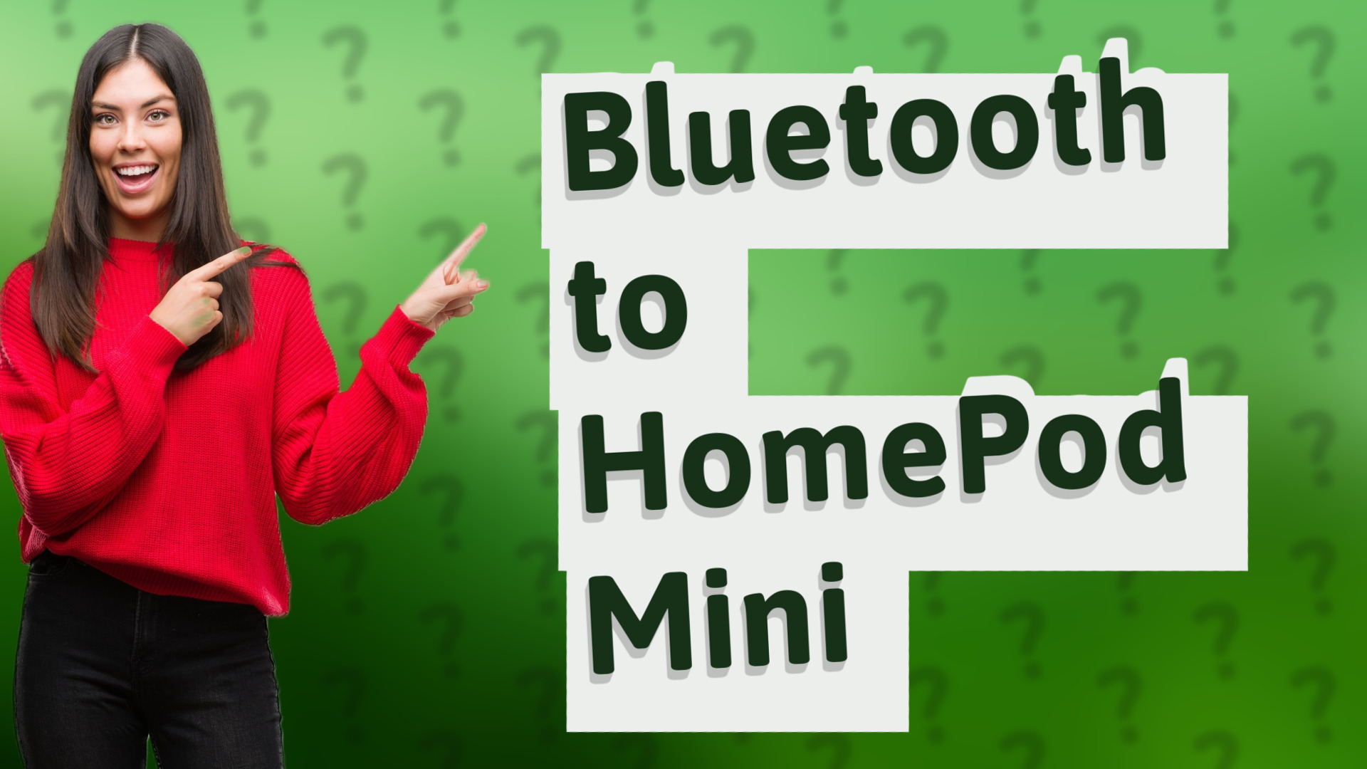 Bluetooth to HomePod Mini