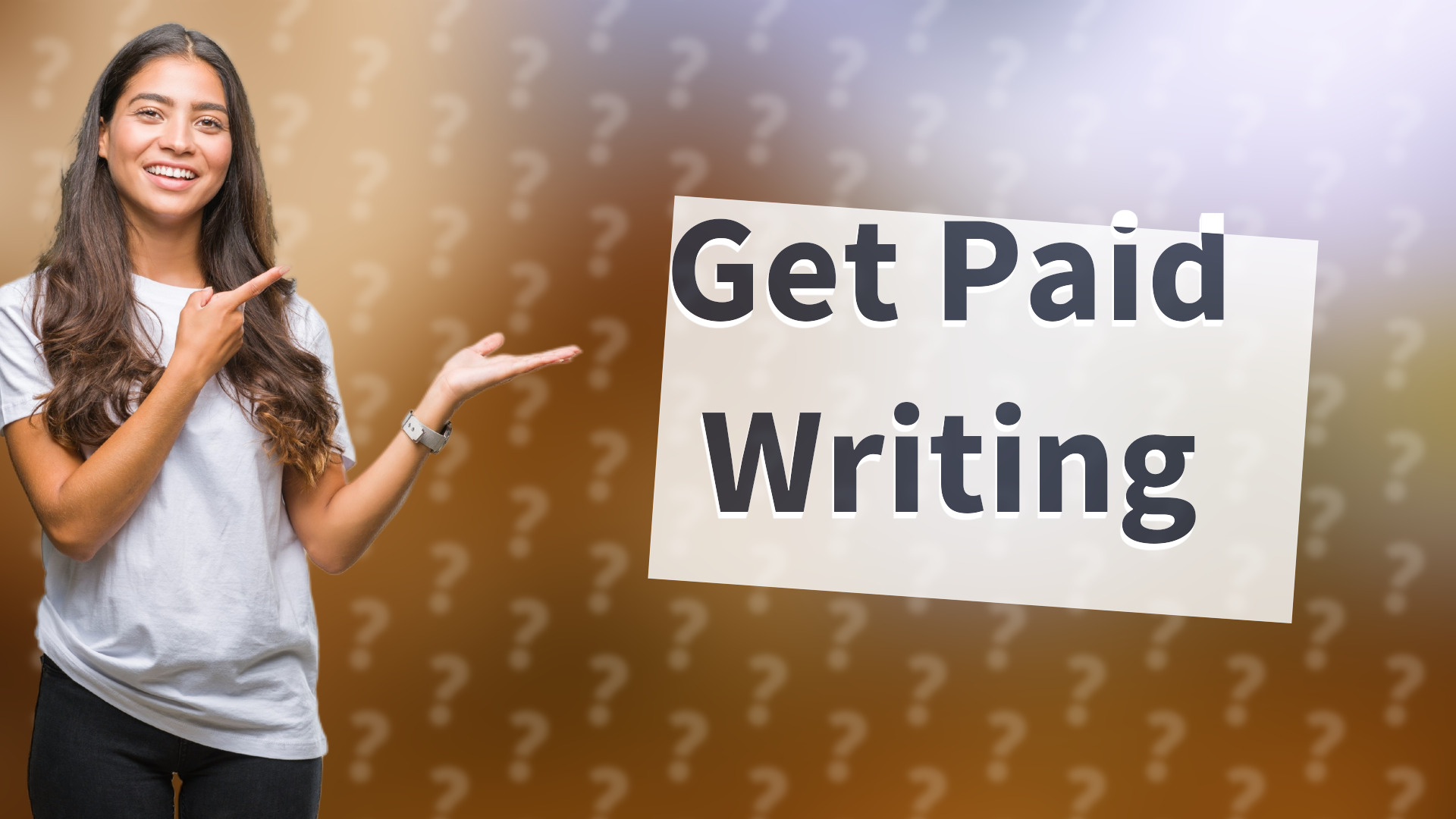 Get Paid Writing
