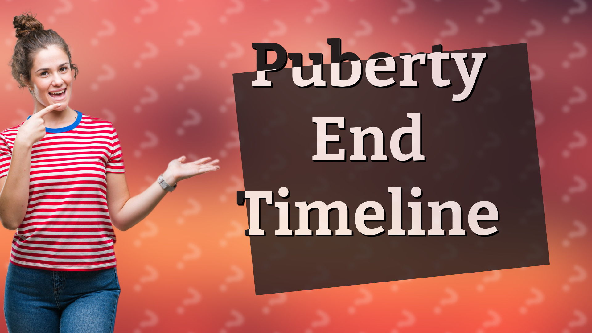 Puberty End Timeline