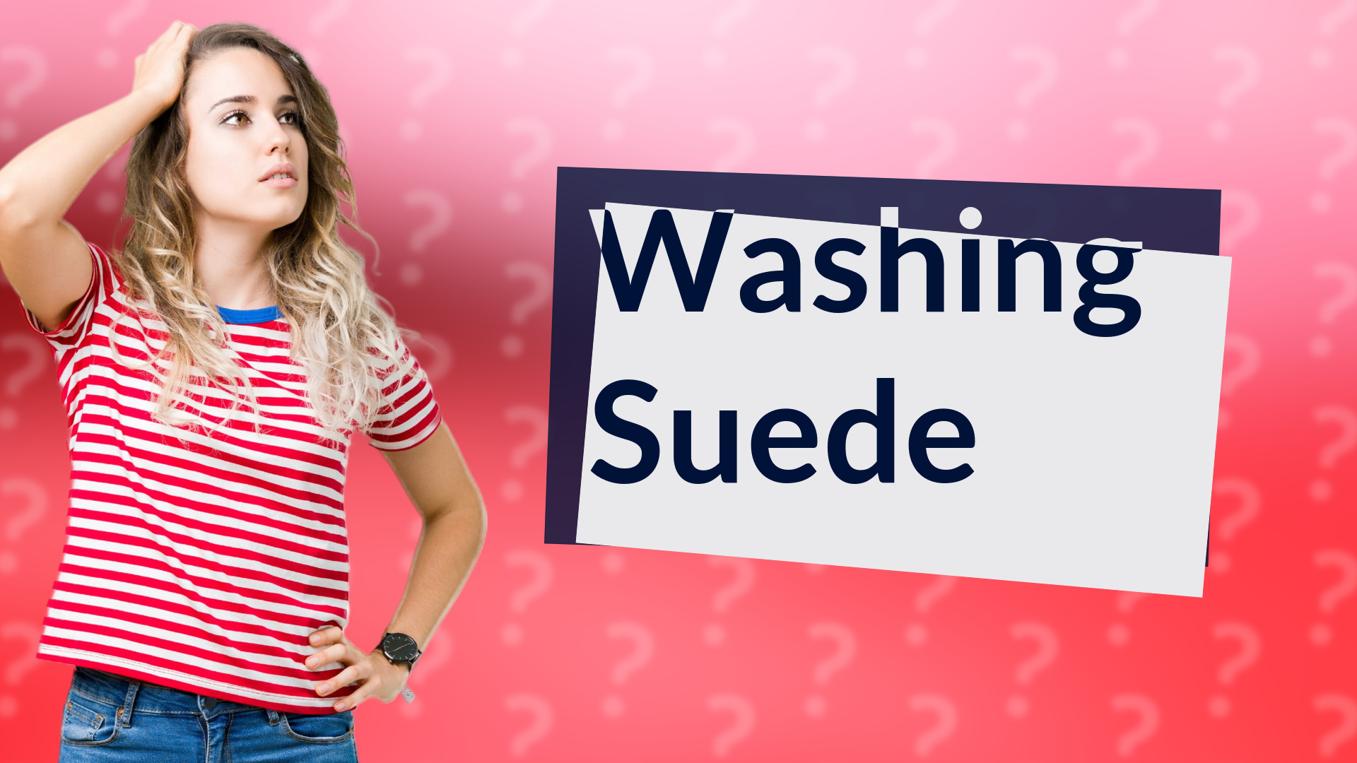 Washing Suede