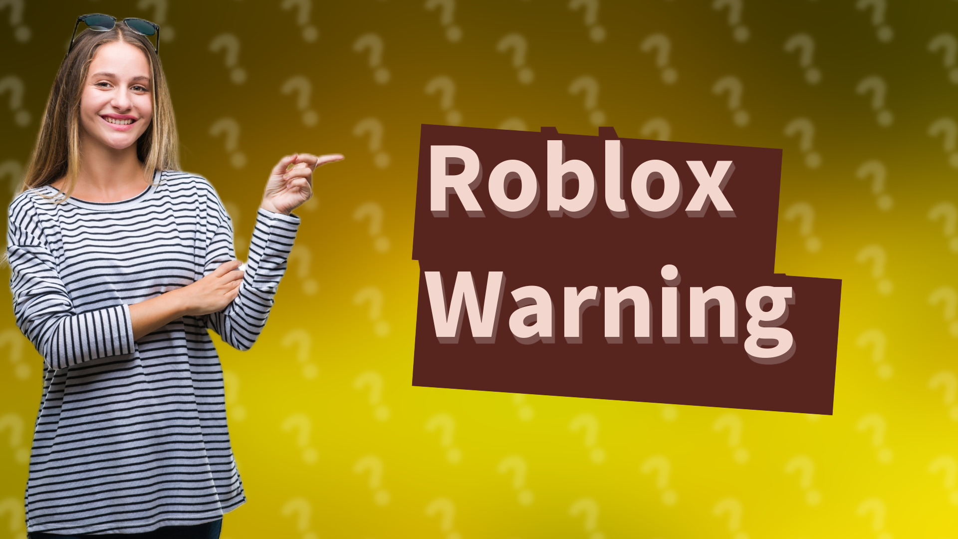 Roblox Warning