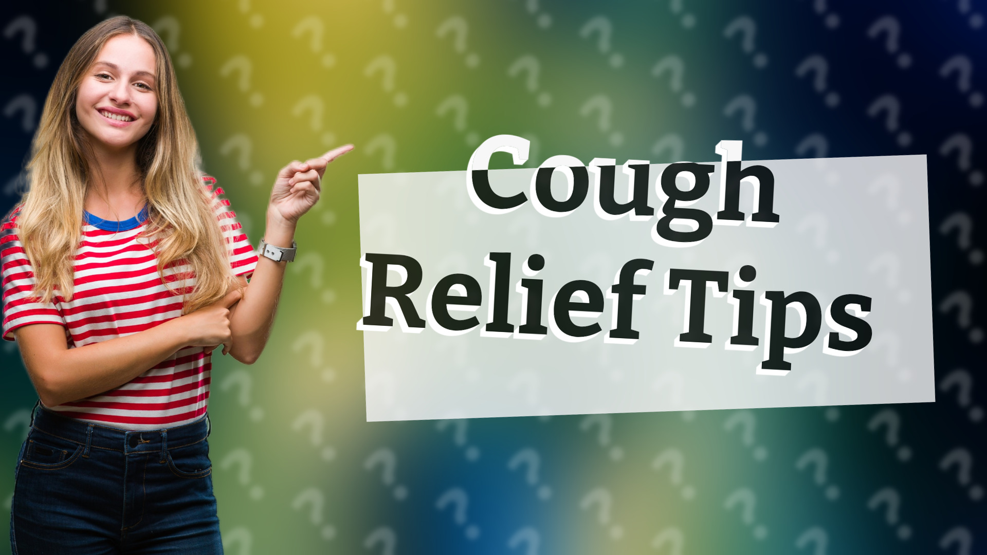 Cough Relief Tips
