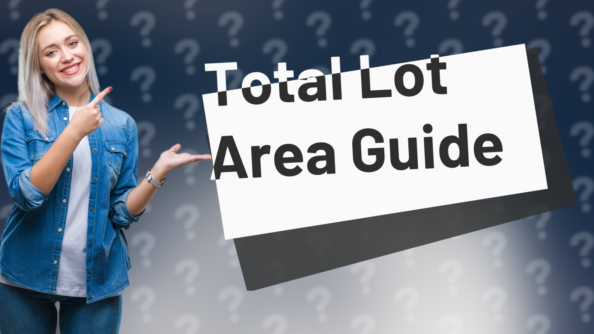 Total Lot Area Guide