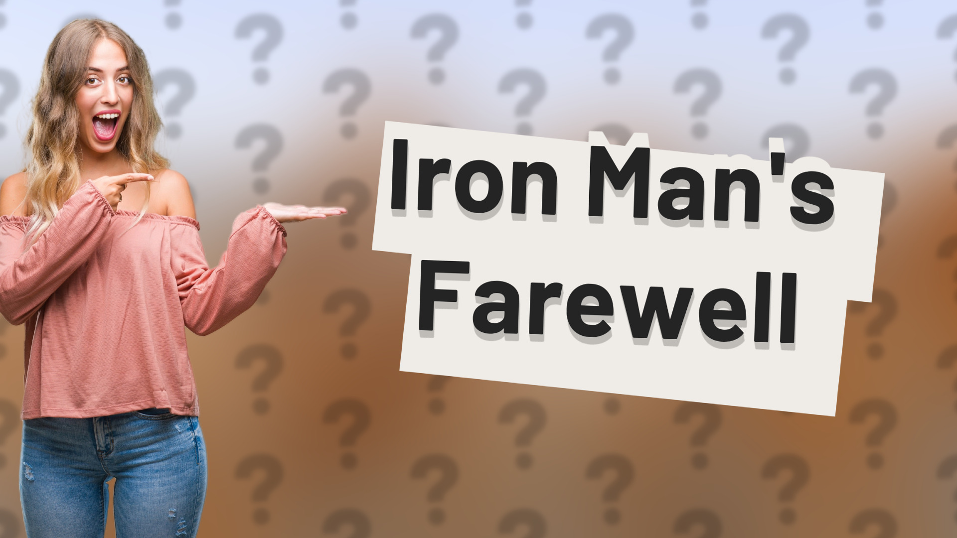 Iron Man's Farewell