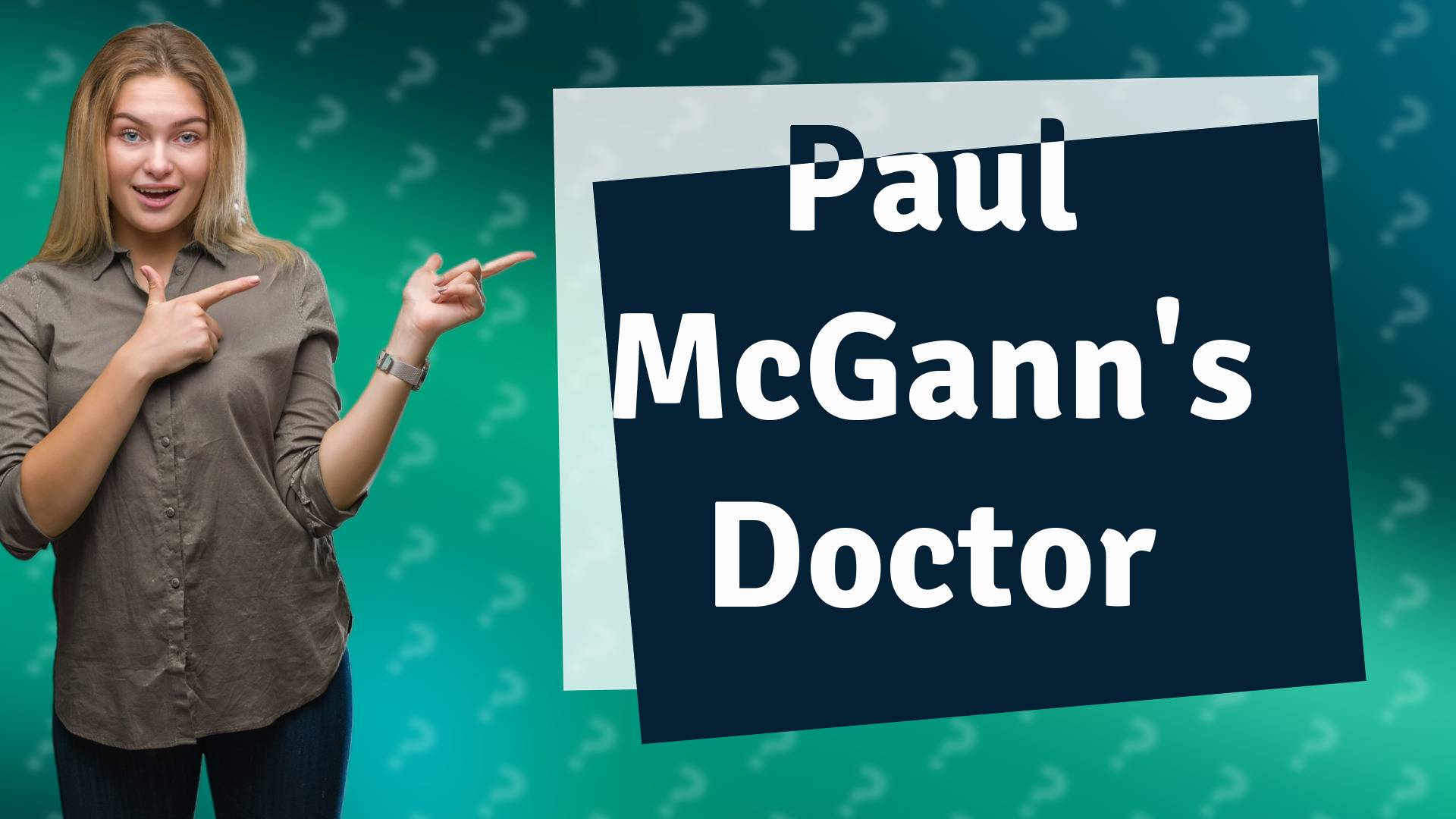 Paul McGann's Doctor