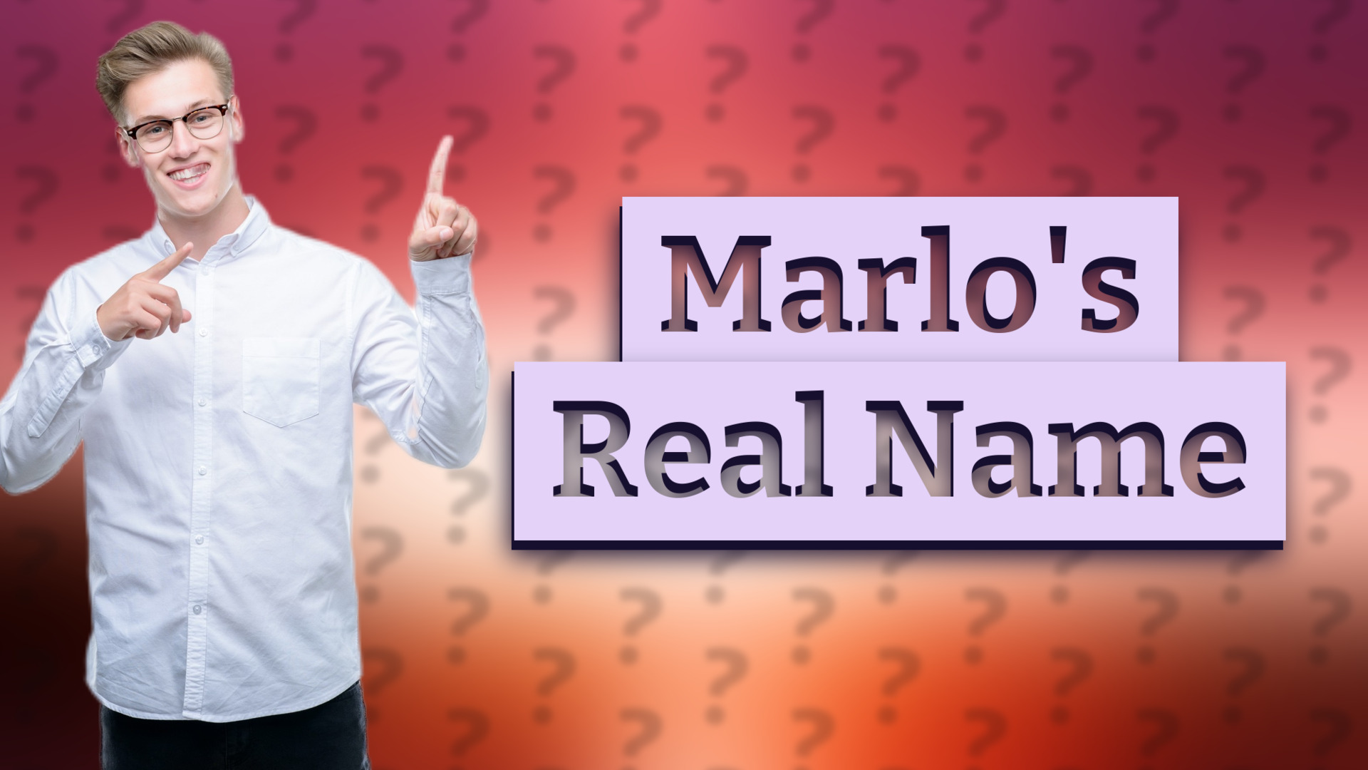 Marlo's Real Name