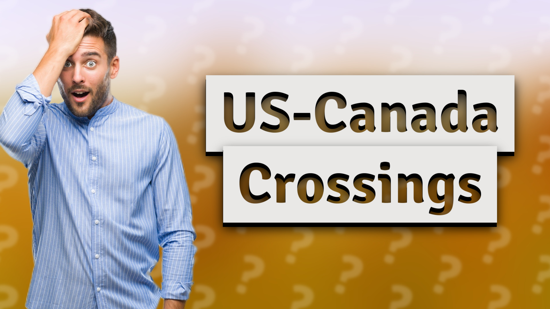 US-Canada Crossings