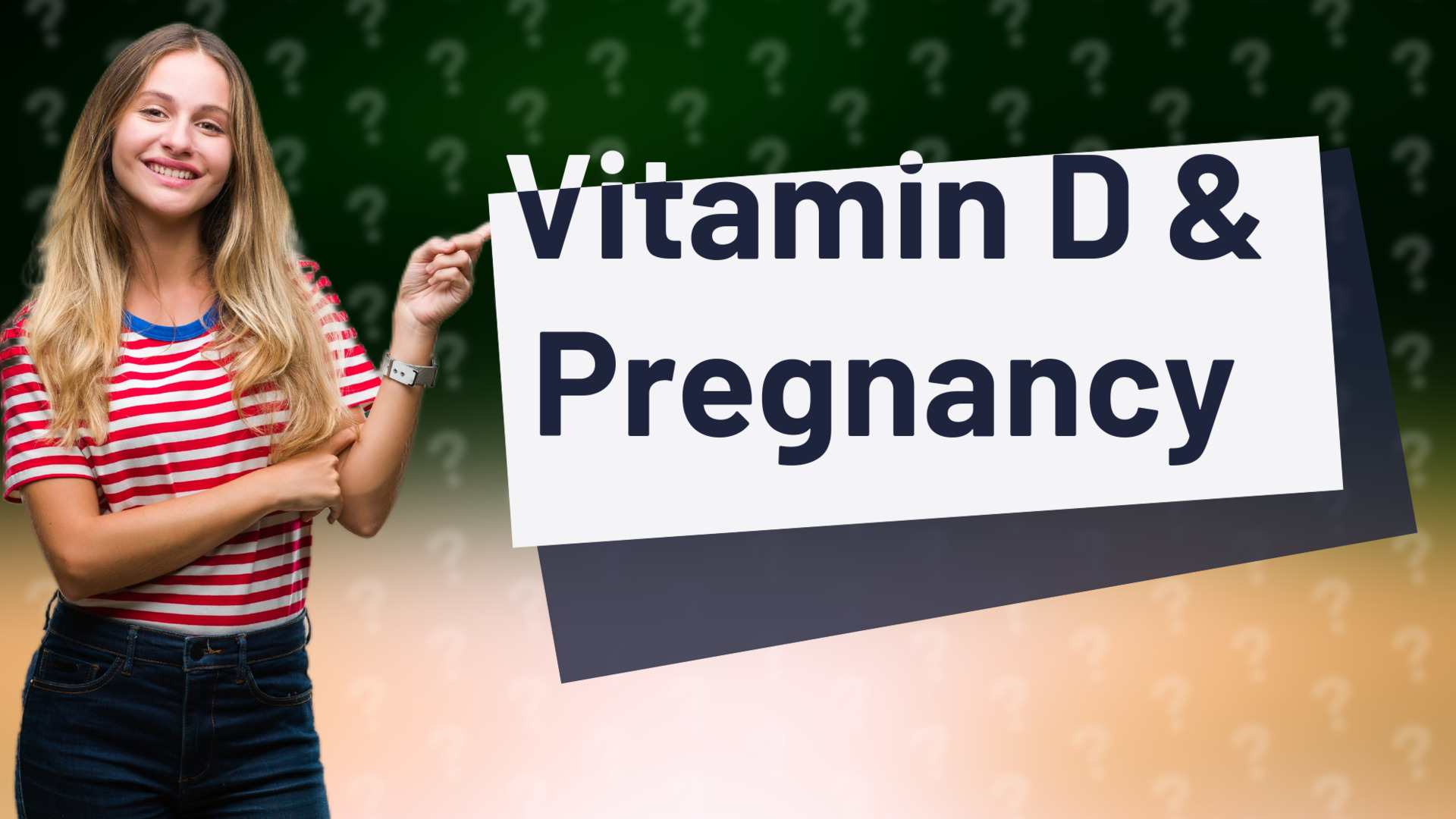 Vitamin D & Pregnancy