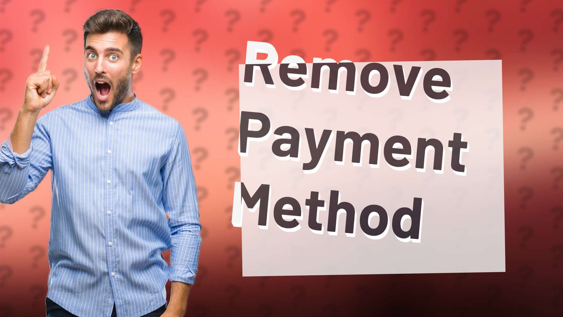 Remove Payment Method