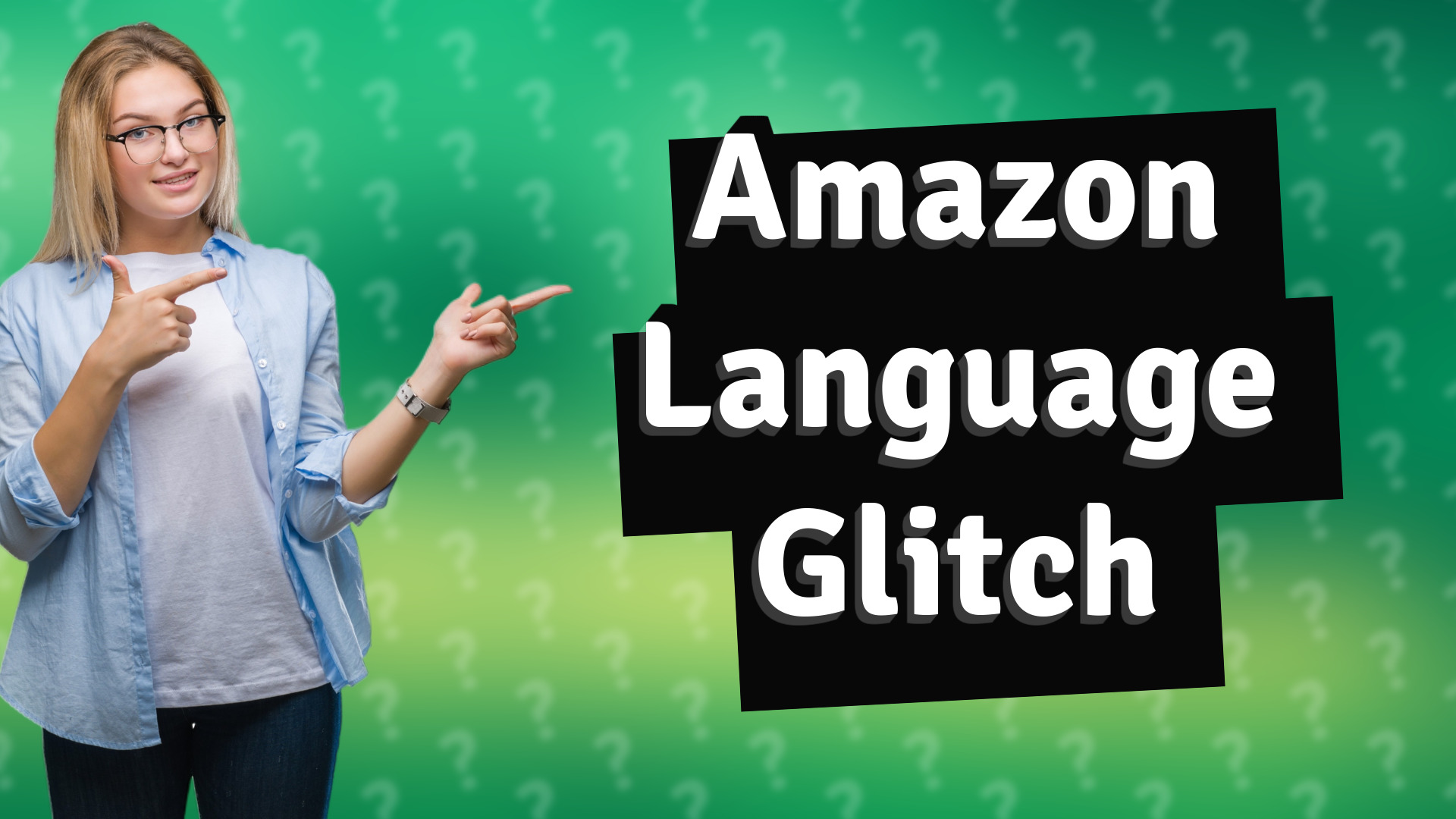 Amazon Language Glitch